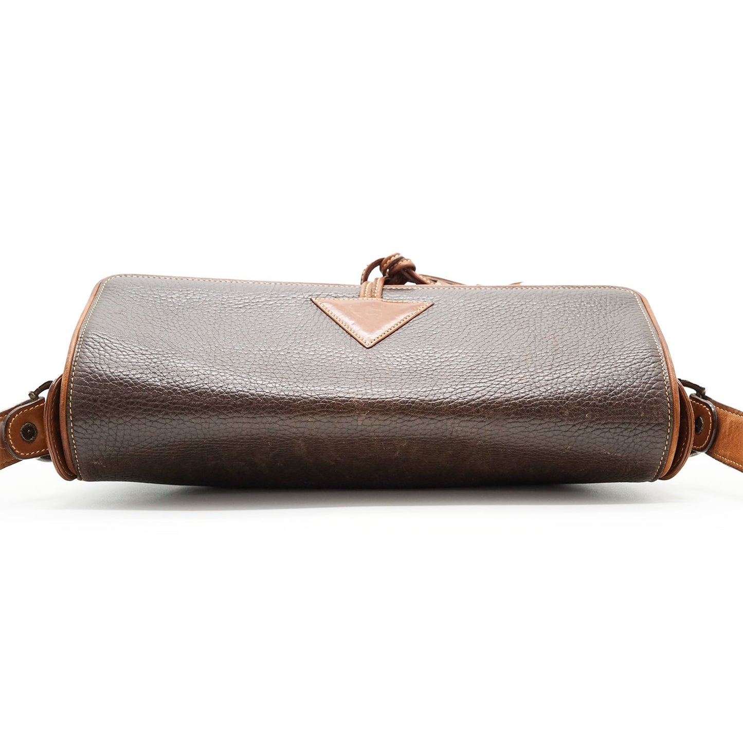 Vintage Triangle Detail Shoulder Bag