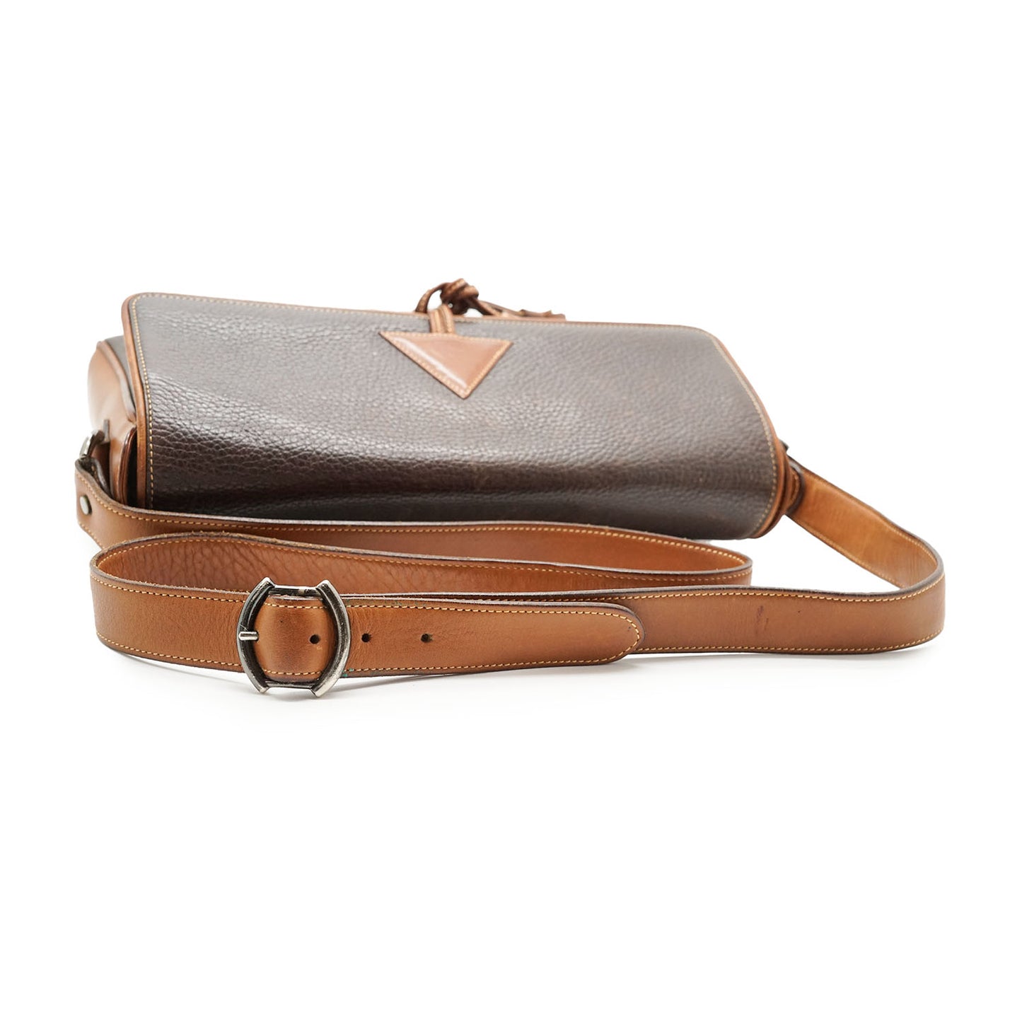 Vintage Triangle Detail Shoulder Bag