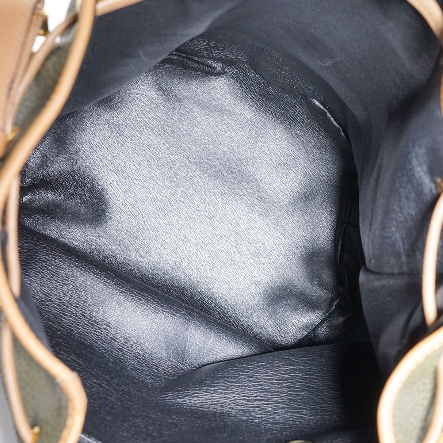 Vintage CD Large Bucket Bag
