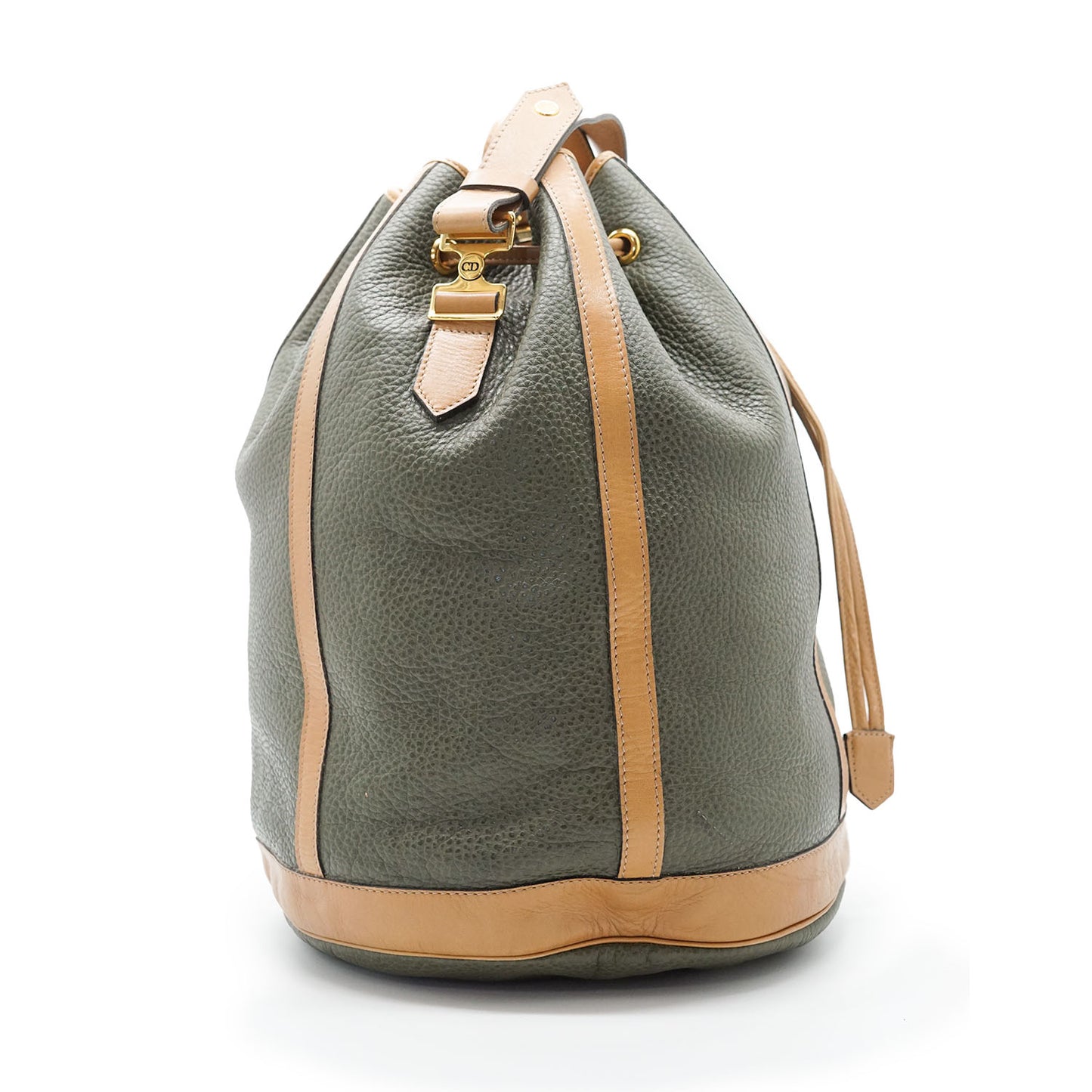 Vintage CD Large Bucket Bag