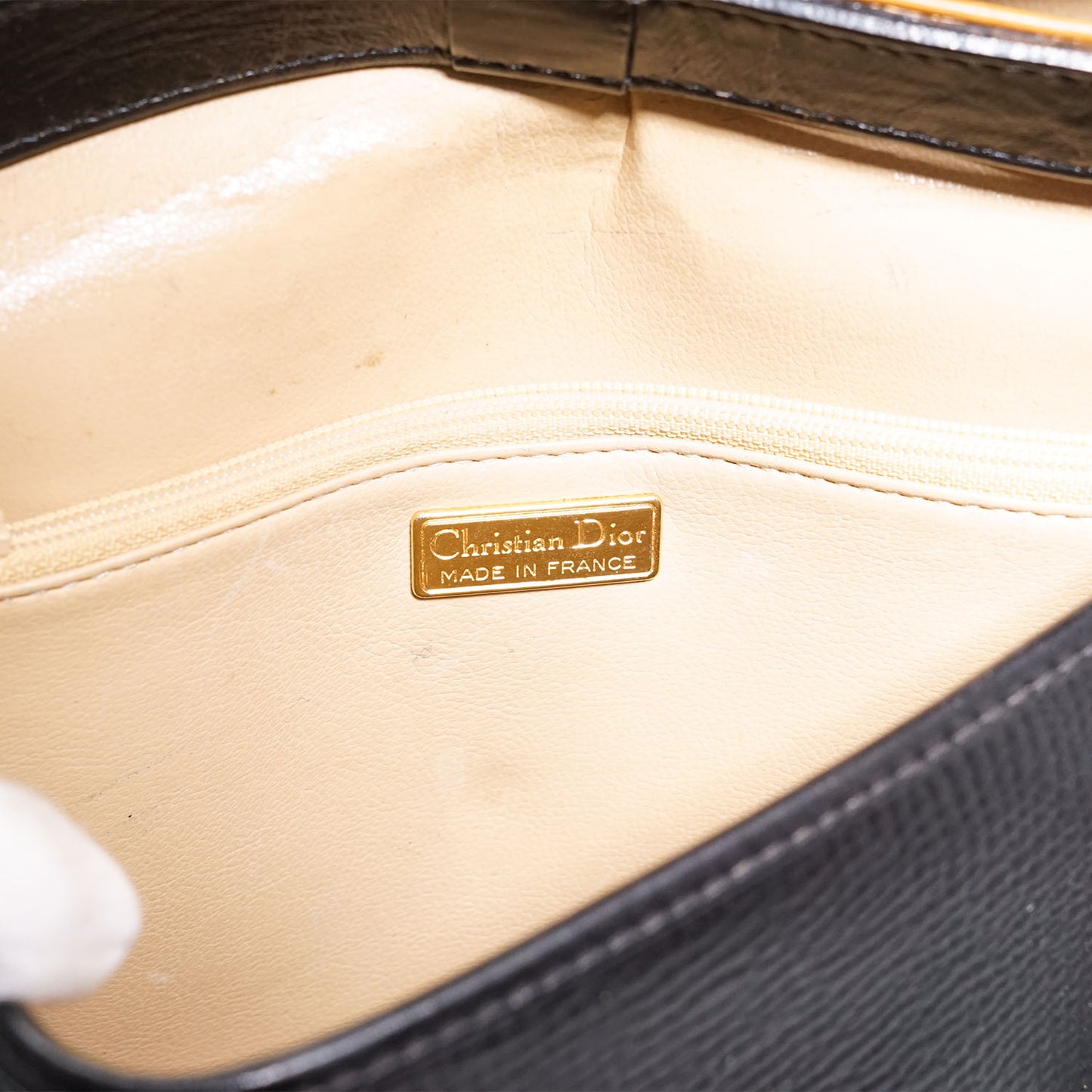 Vintage CD Logo Rounded Crossbody Bag