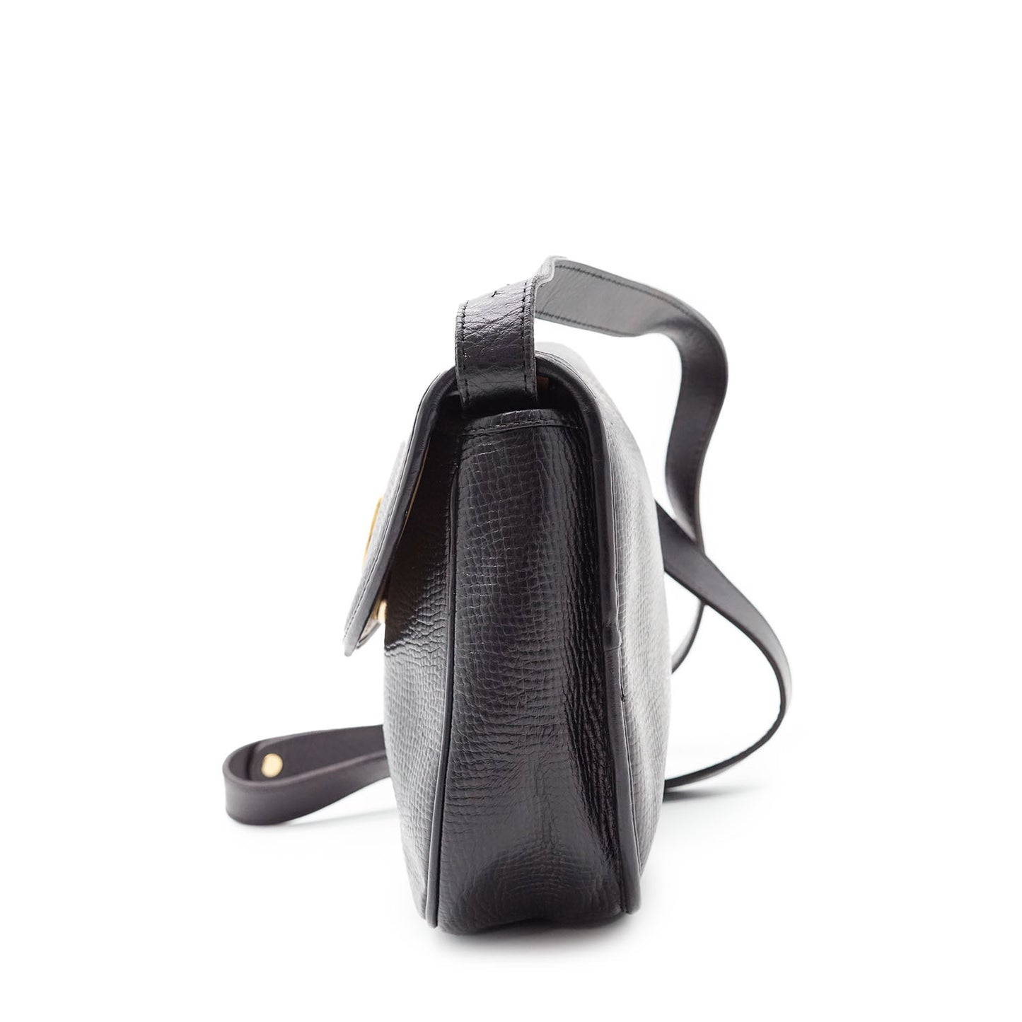 Vintage CD Logo Rounded Crossbody Bag