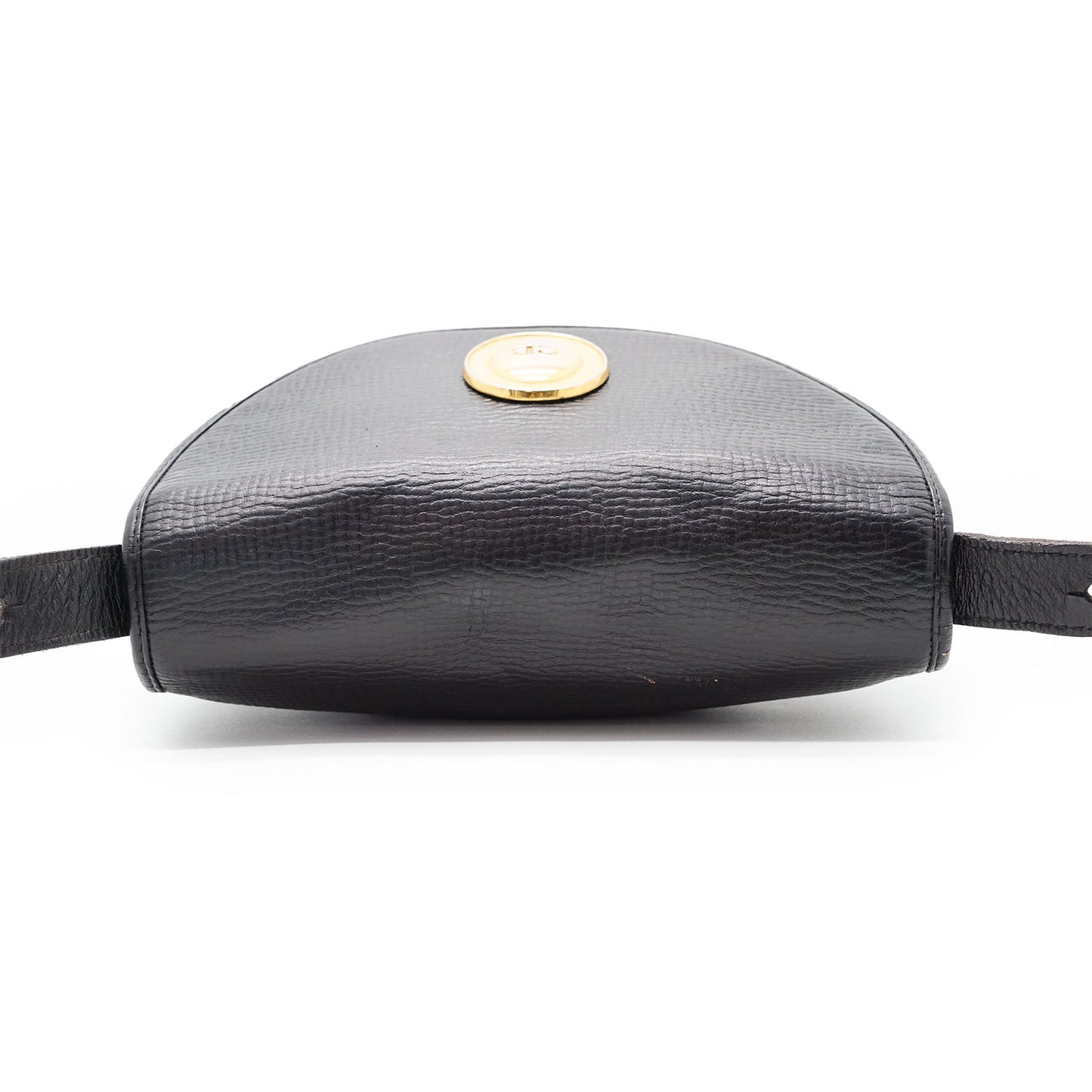 Vintage CD Logo Rounded Crossbody Bag