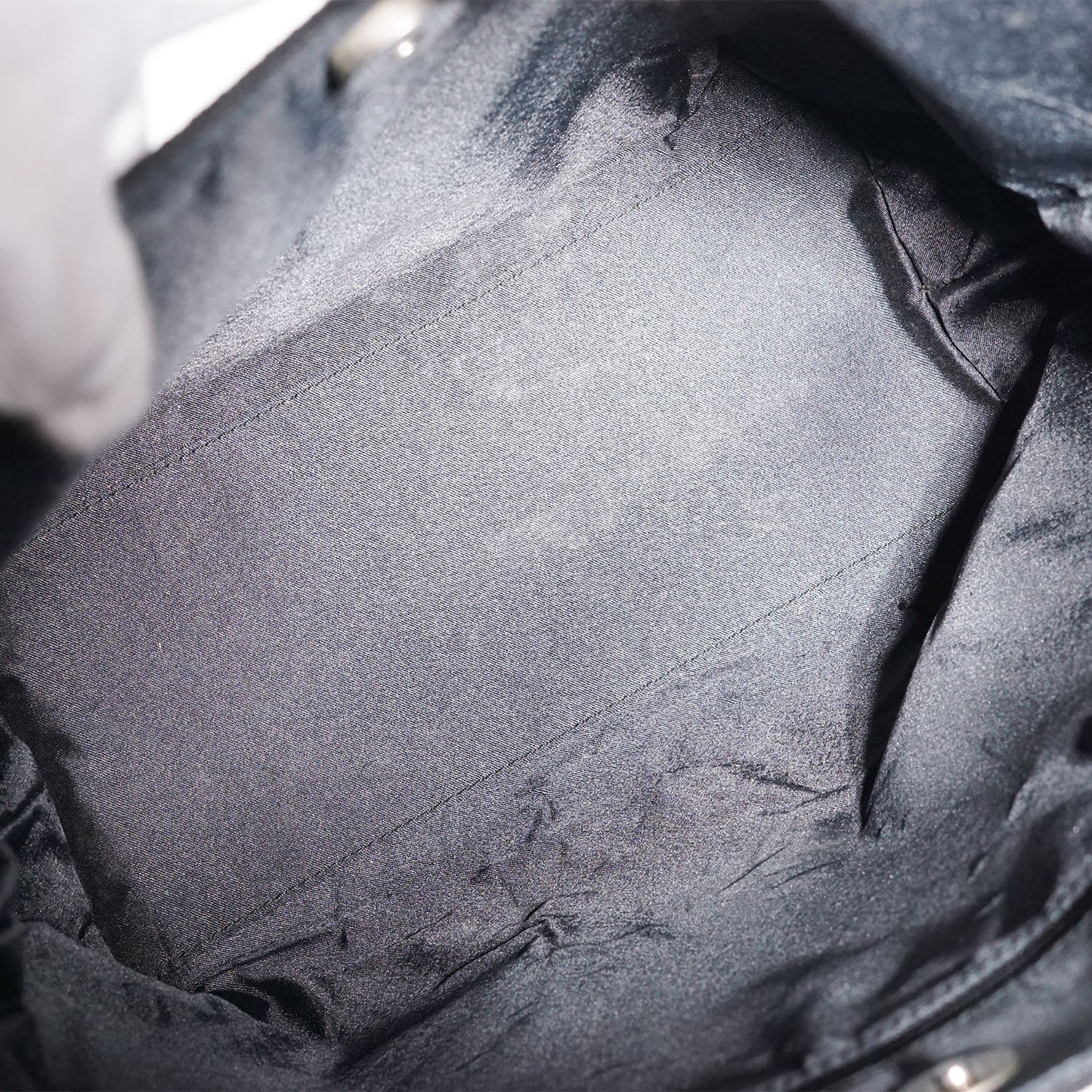 Metal Handle Nylon Hobo Bag