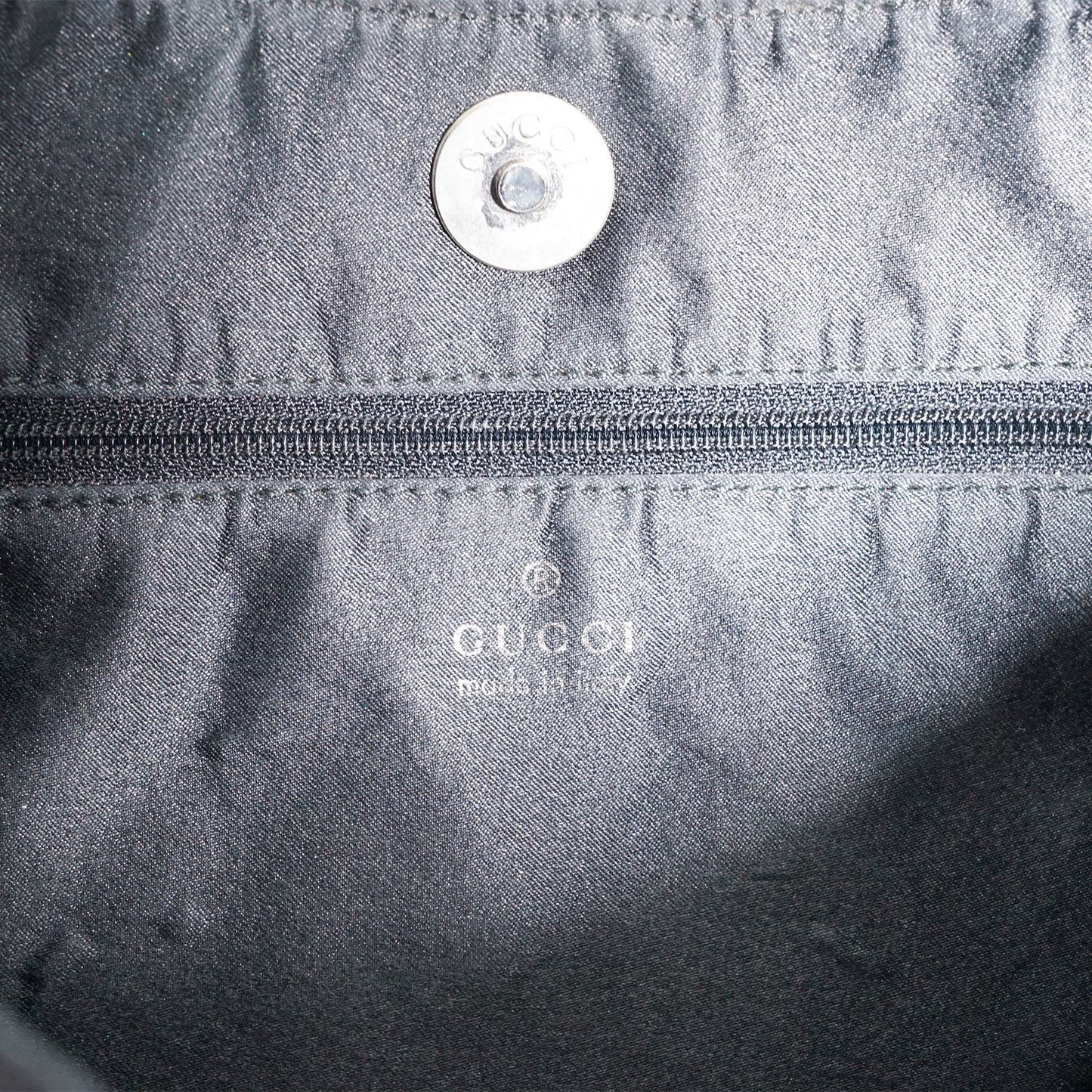 Metal Handle Nylon Hobo Bag