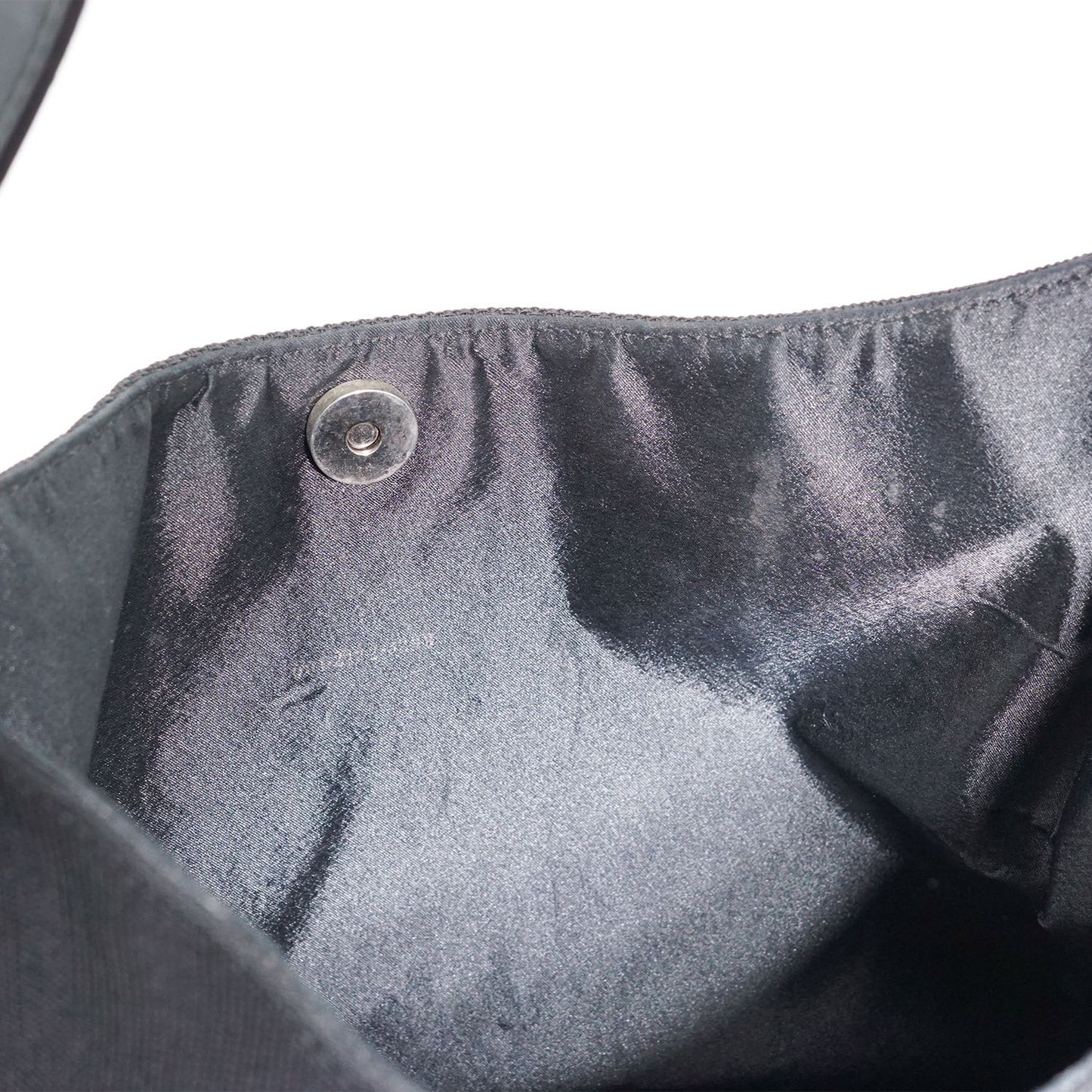 Metal Handle Nylon Hobo Bag