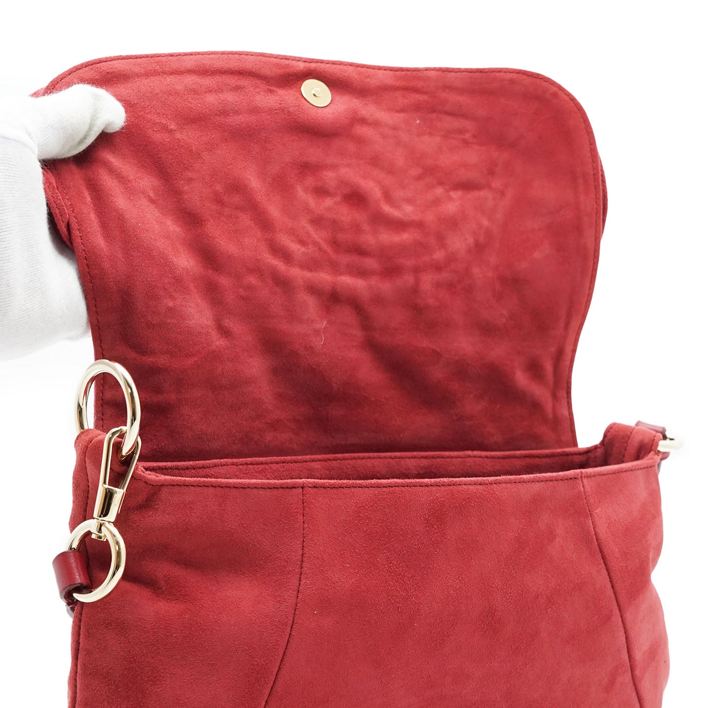 YSL Rive Gauche Pleine Fleur Aniline Shoulder Bag
