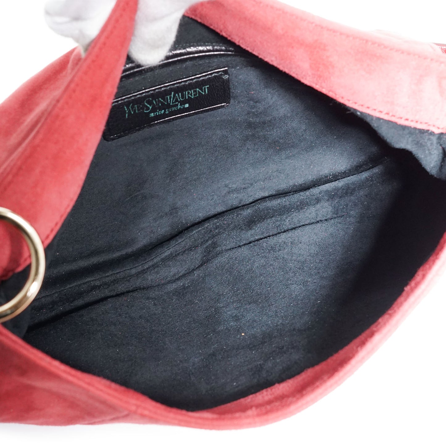 YSL Rive Gauche Pleine Fleur Aniline Shoulder Bag