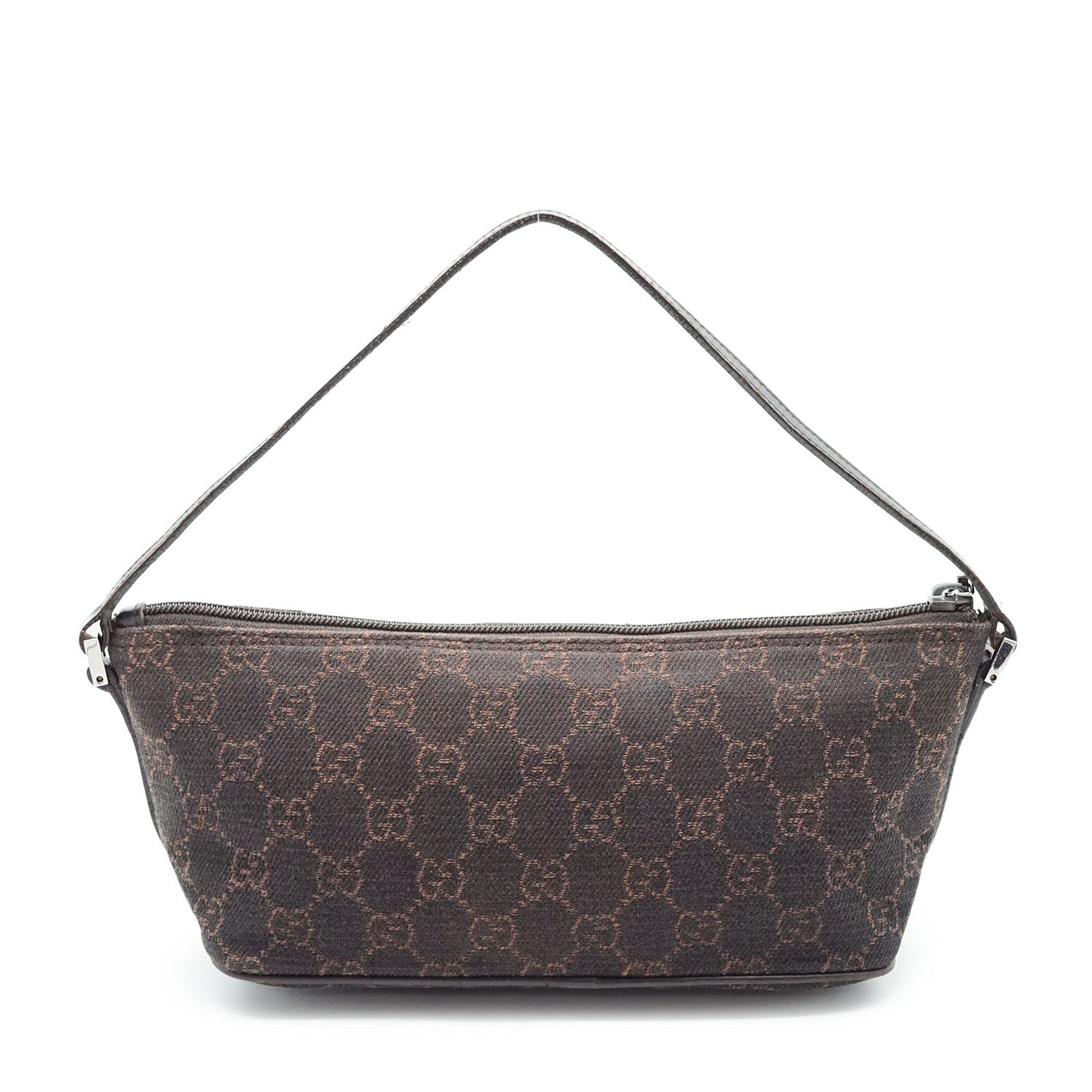 GG Canvas Boat Pochette