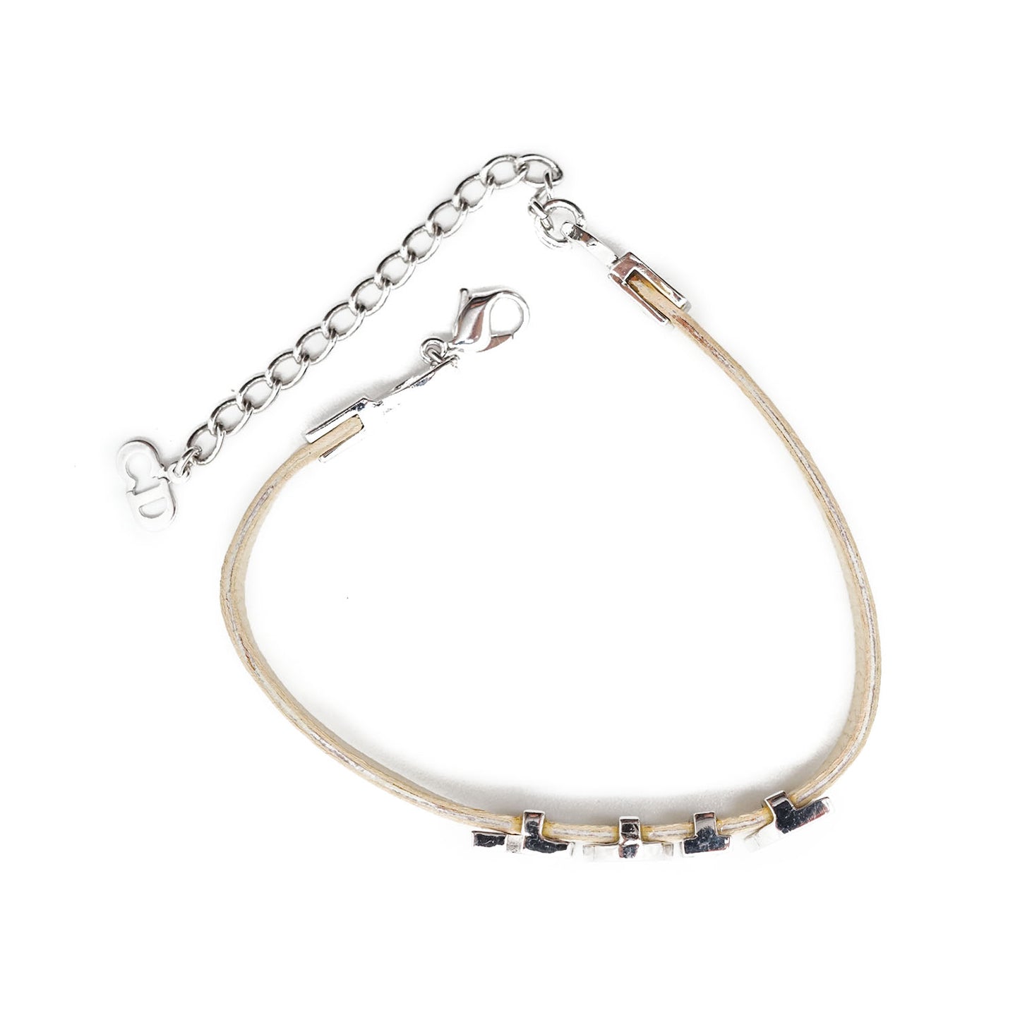 Logo Leather Bracelet