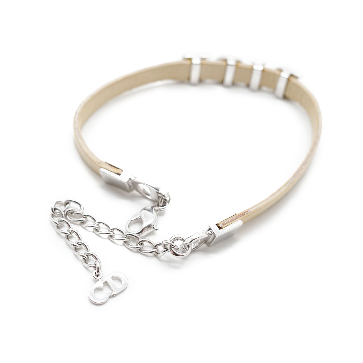 Logo Leather Bracelet