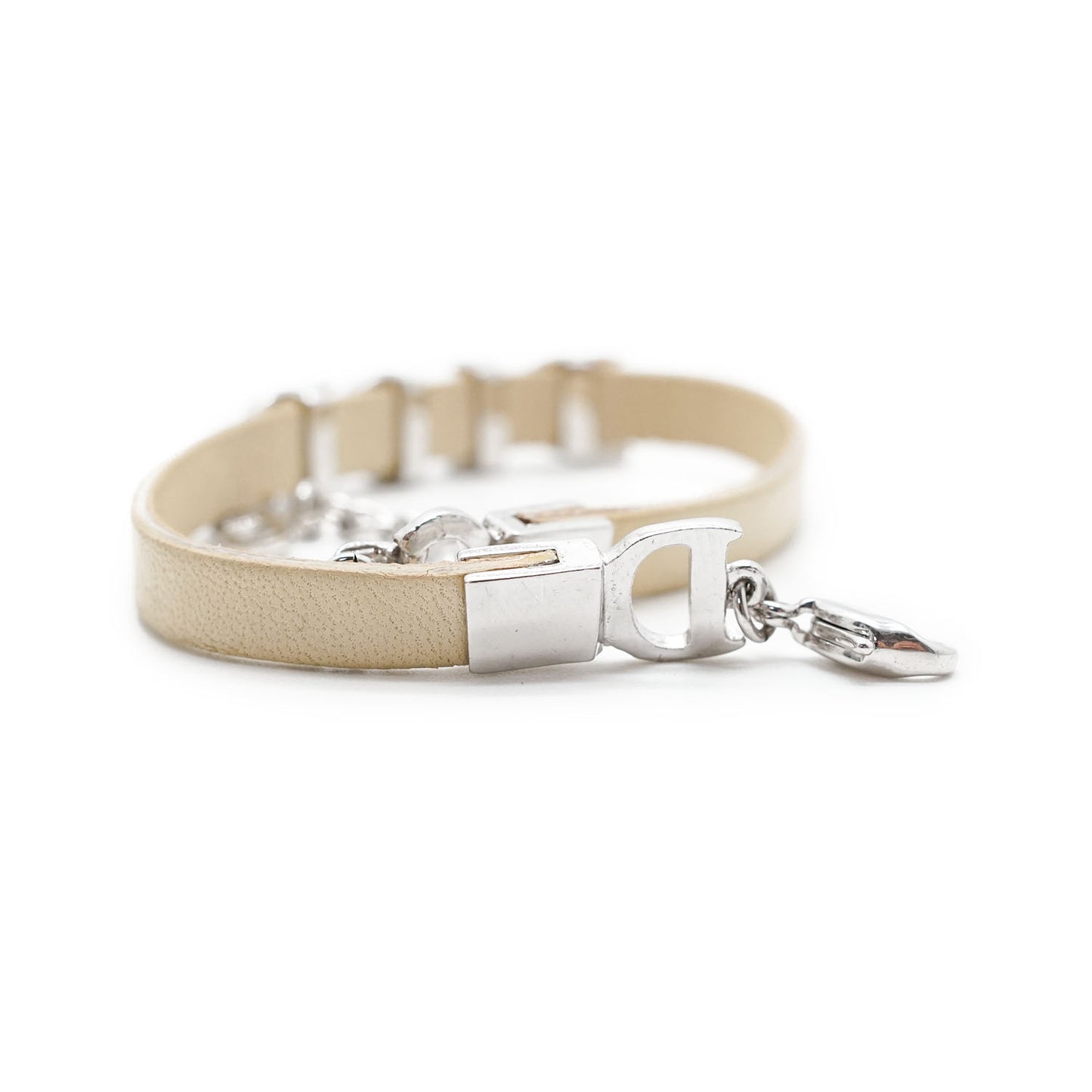 Logo Leather Bracelet