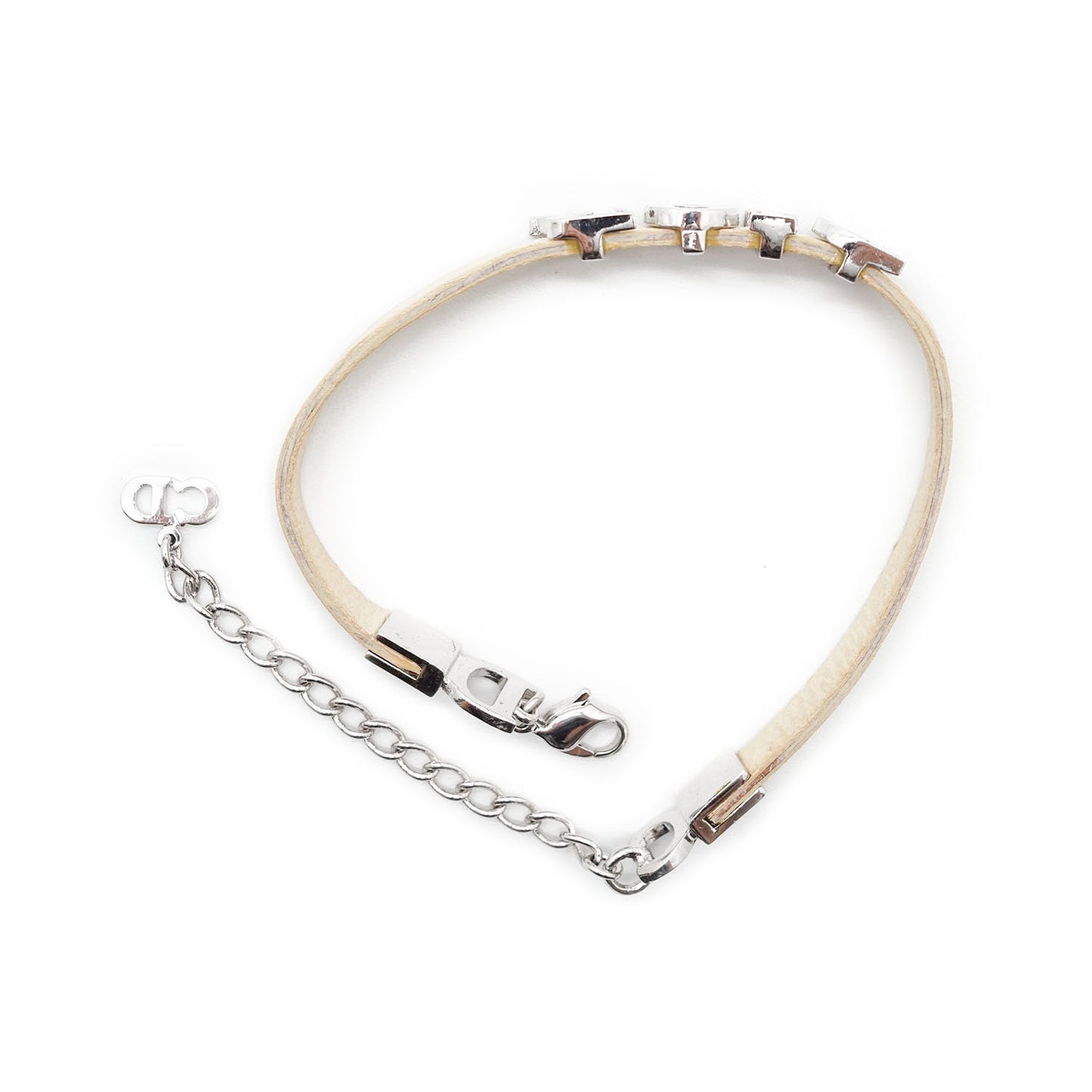 Logo Leather Bracelet