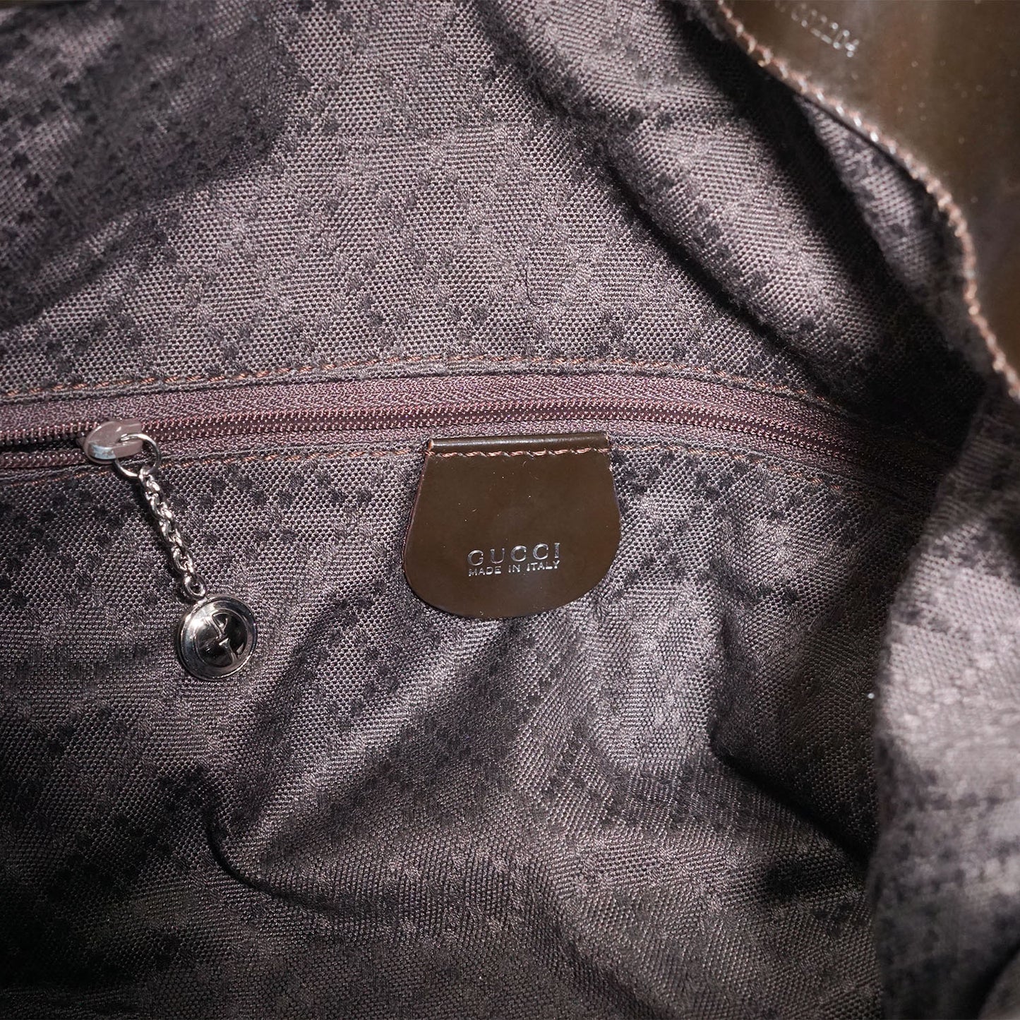 Bamboo Nylon Hobo Bag