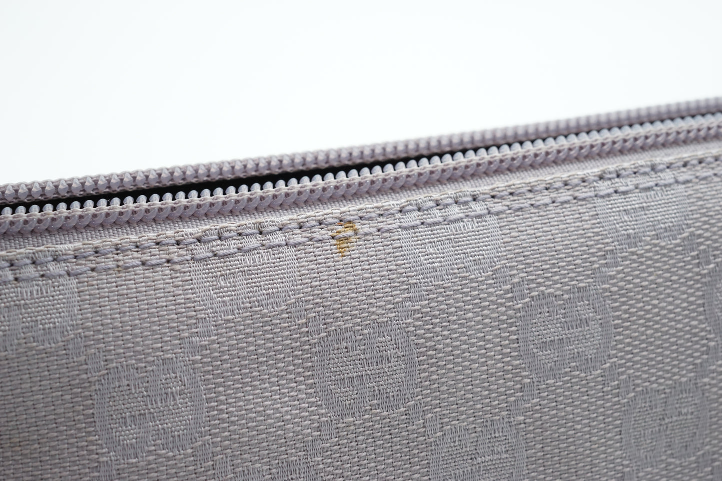 GG Canvas Boat Pochette
