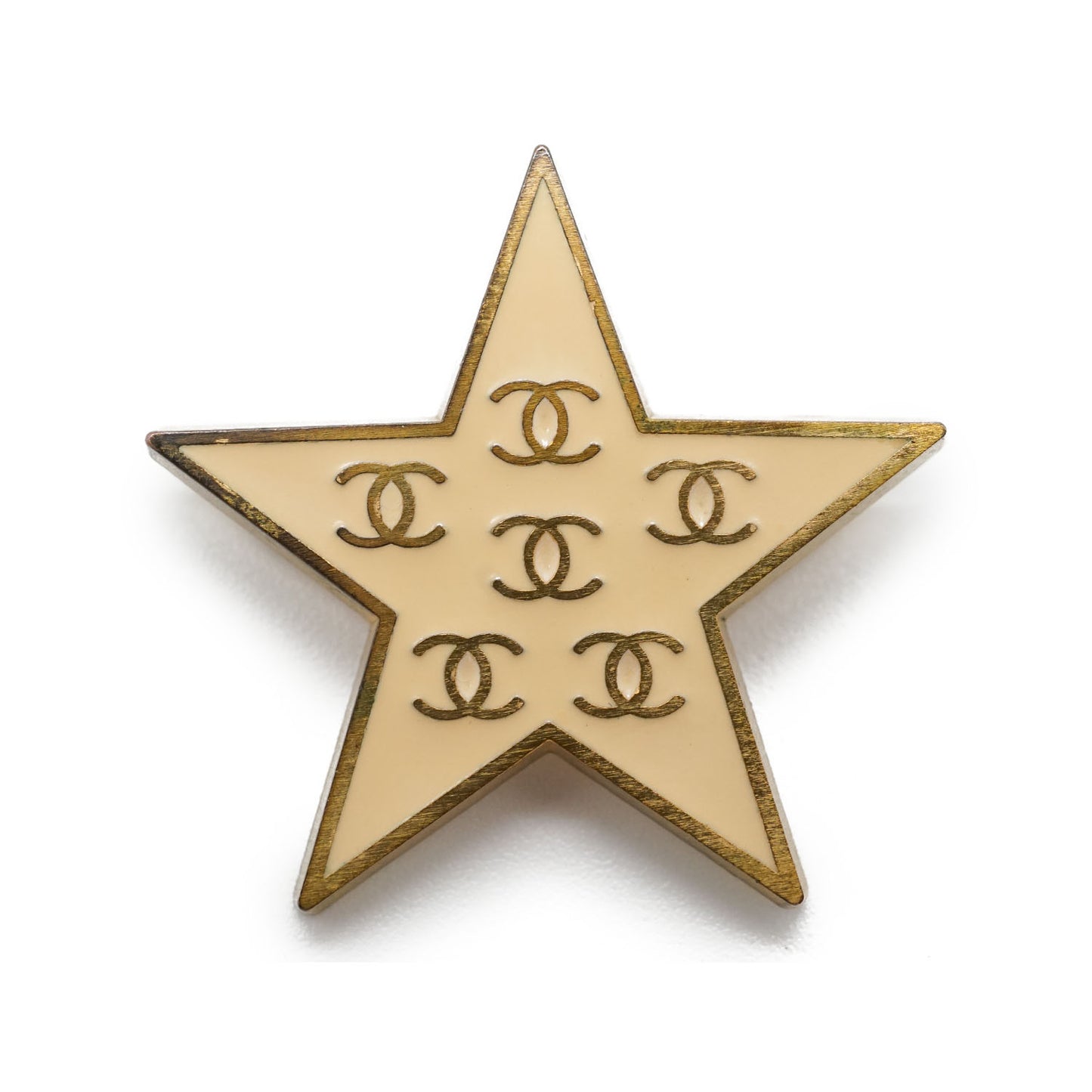 Multiple CC Star Brooch