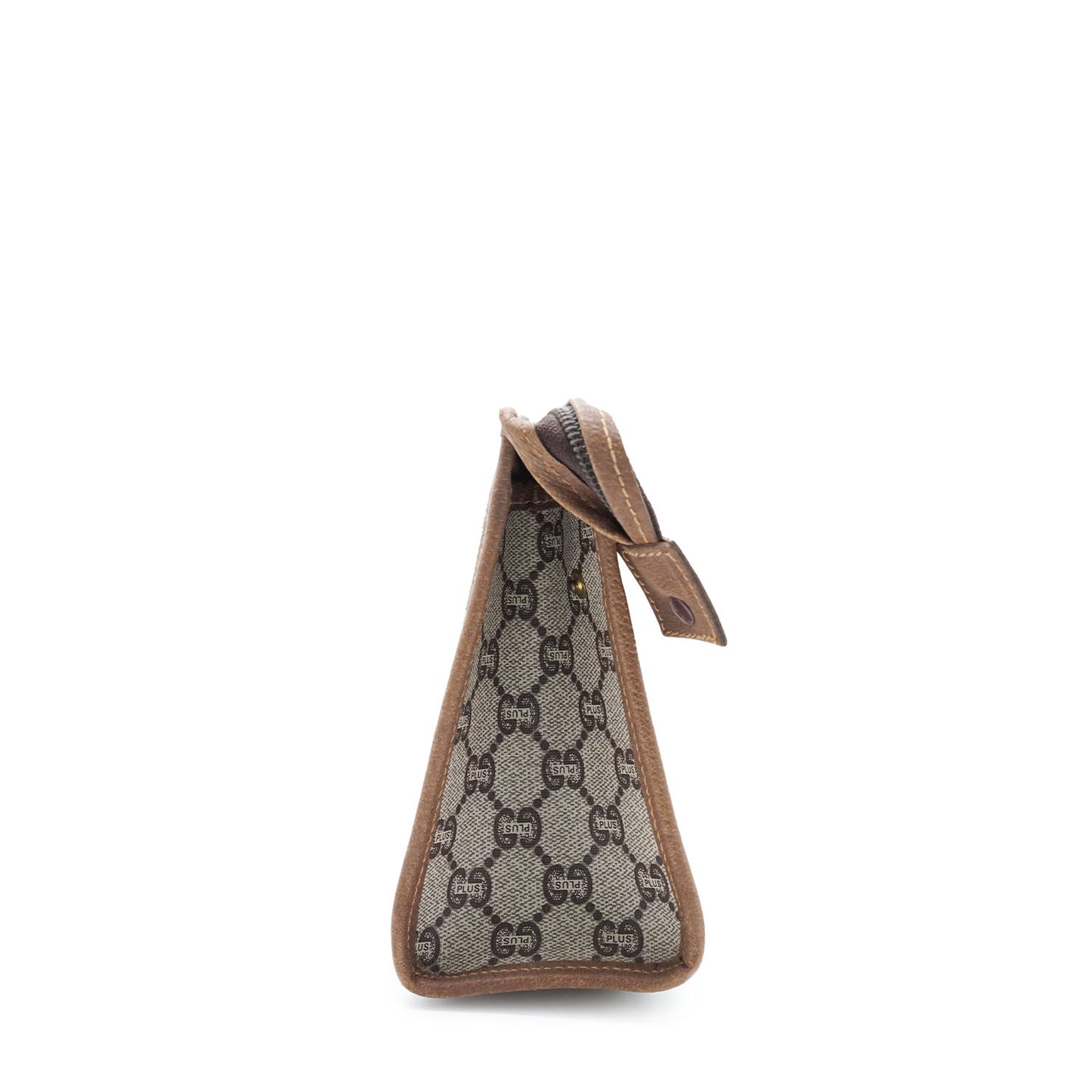 GG Supreme Gucci Plus Vintage Coated Canvas Clutch
