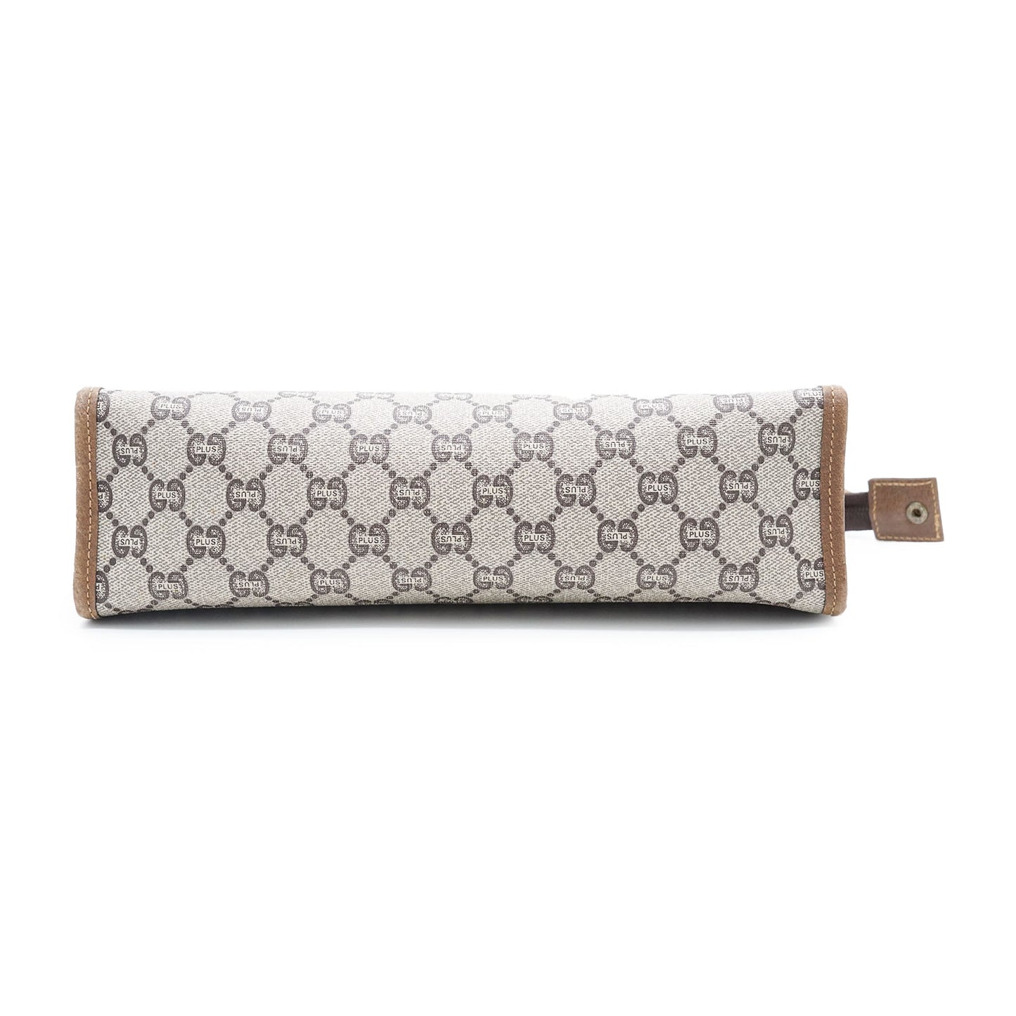 GG Supreme Gucci Plus Vintage Coated Canvas Clutch
