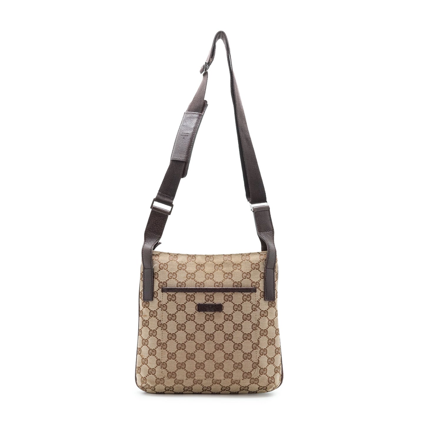 GG Canvas Front Pocket Crossbody Bag