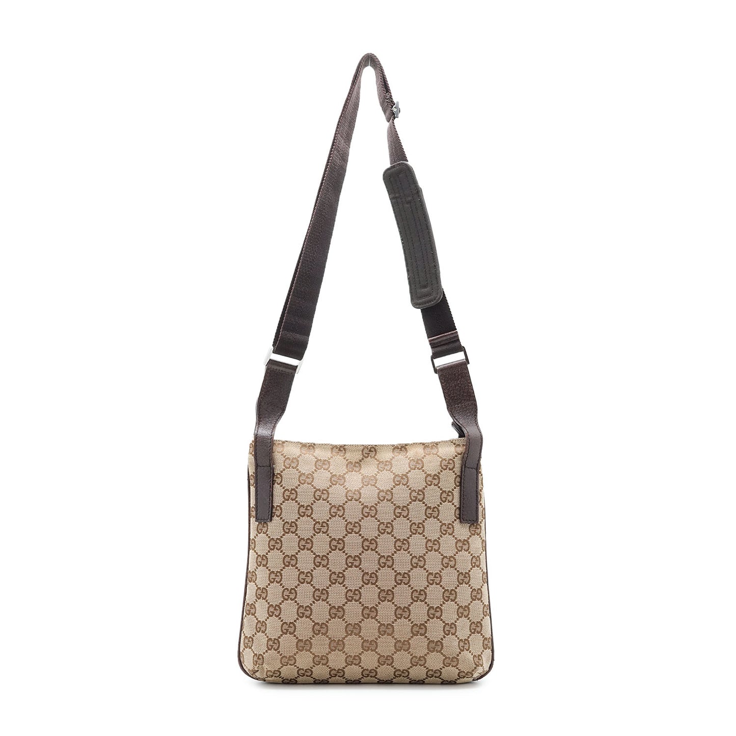 GG Canvas Front Pocket Crossbody Bag