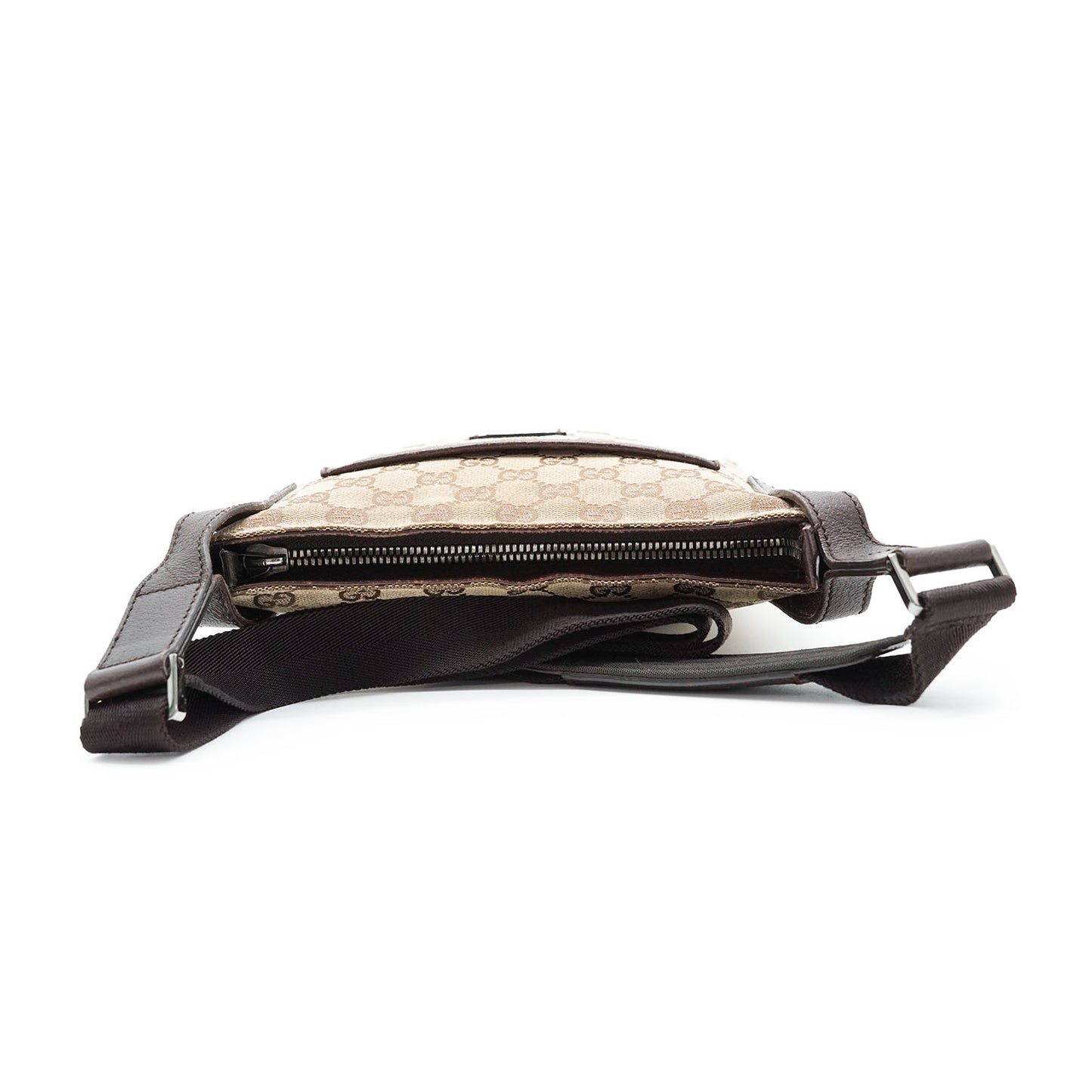 GG Canvas Front Pocket Crossbody Bag