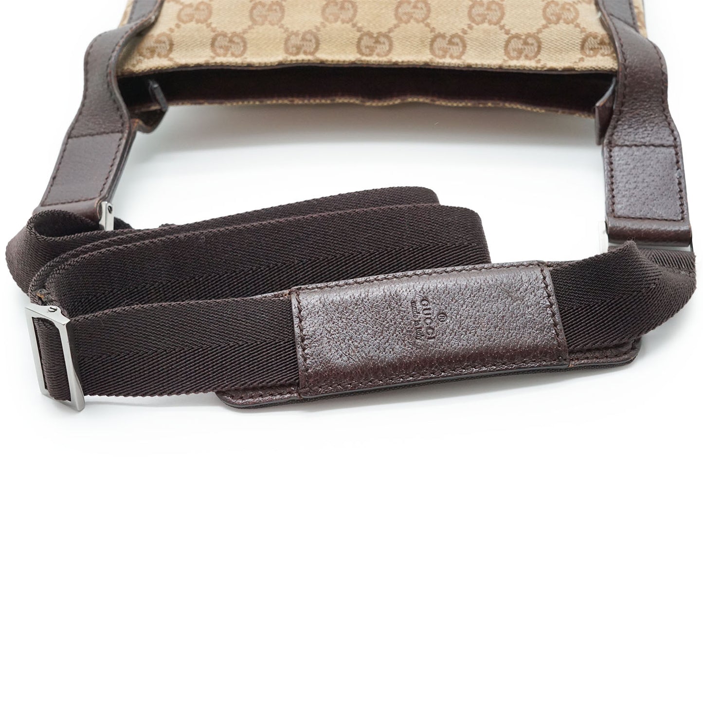 GG Canvas Front Pocket Crossbody Bag