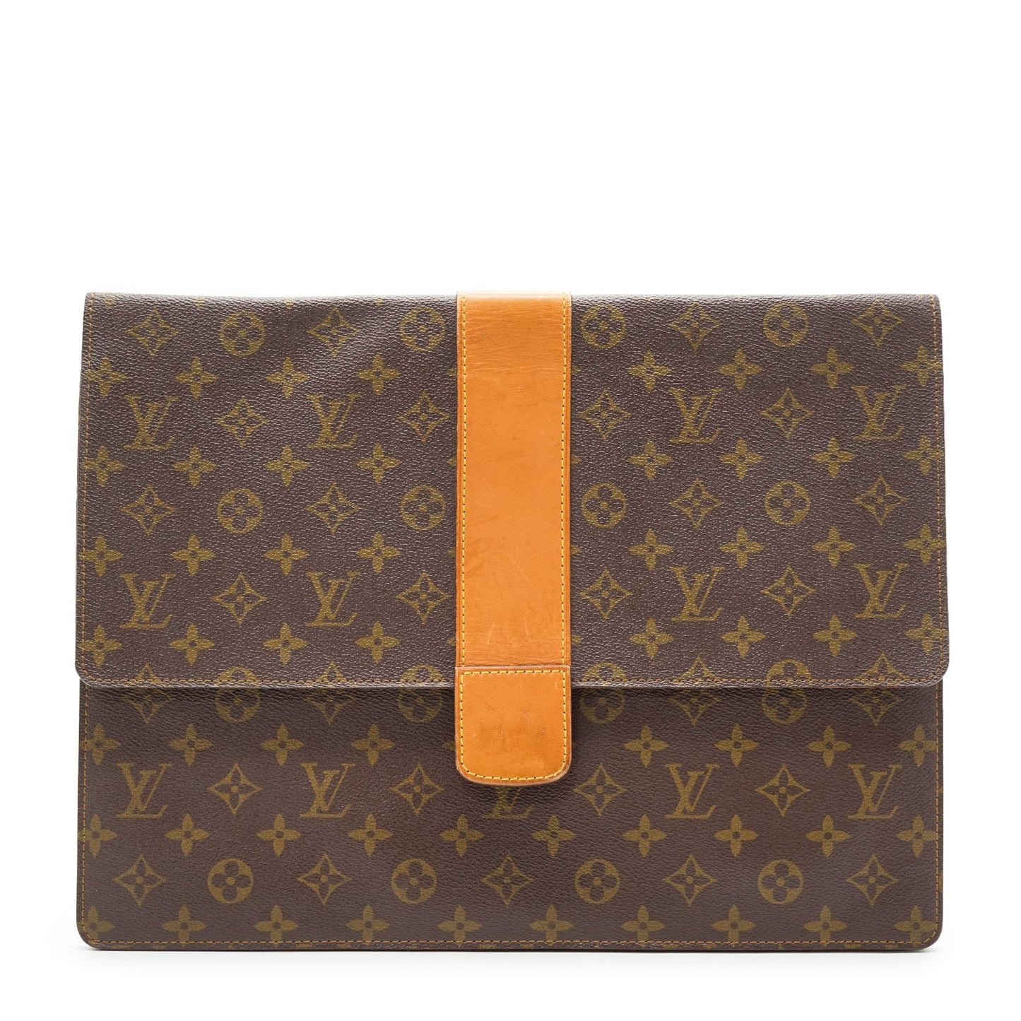Monogram Lena Portfolio Clutch