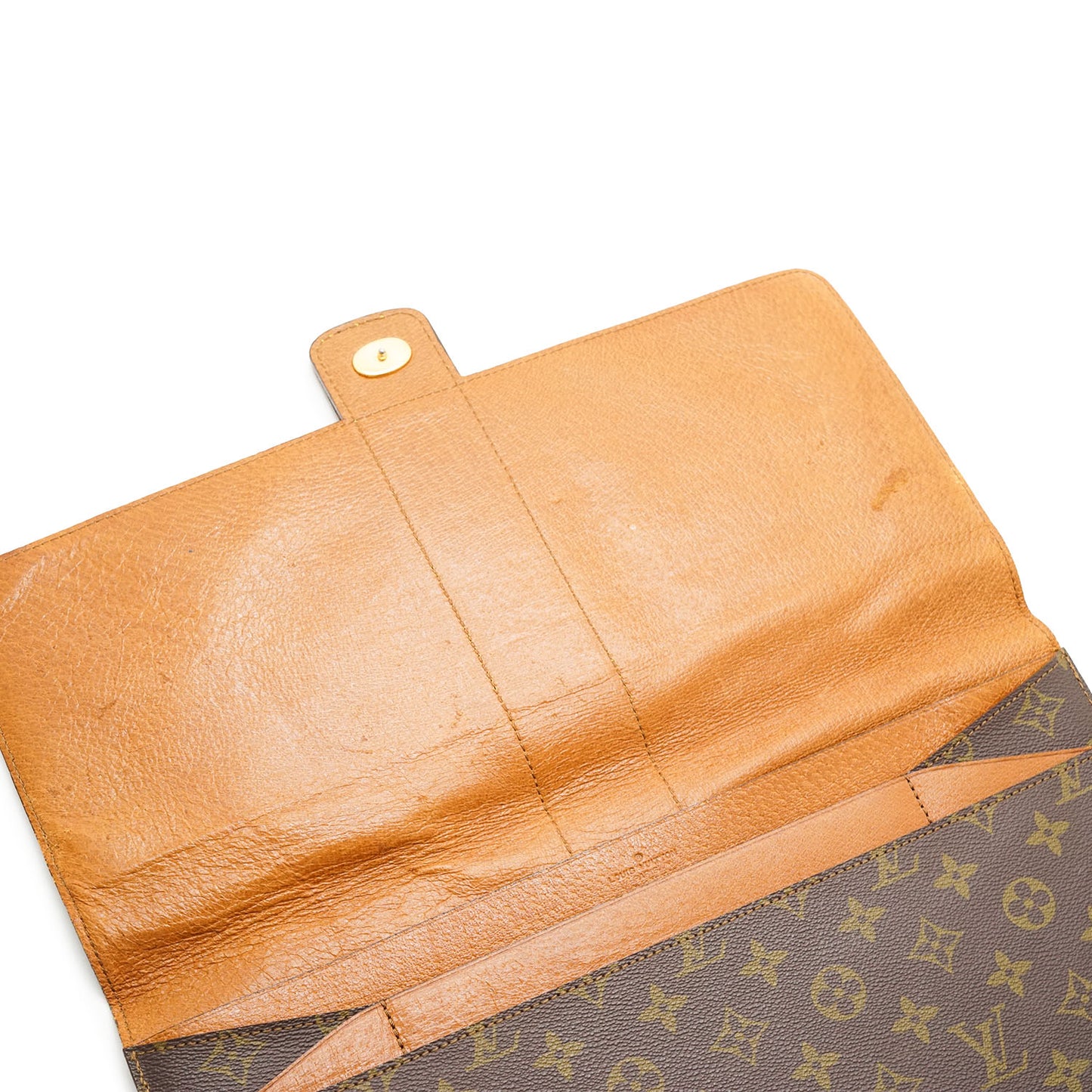 Monogram Lena Portfolio Clutch