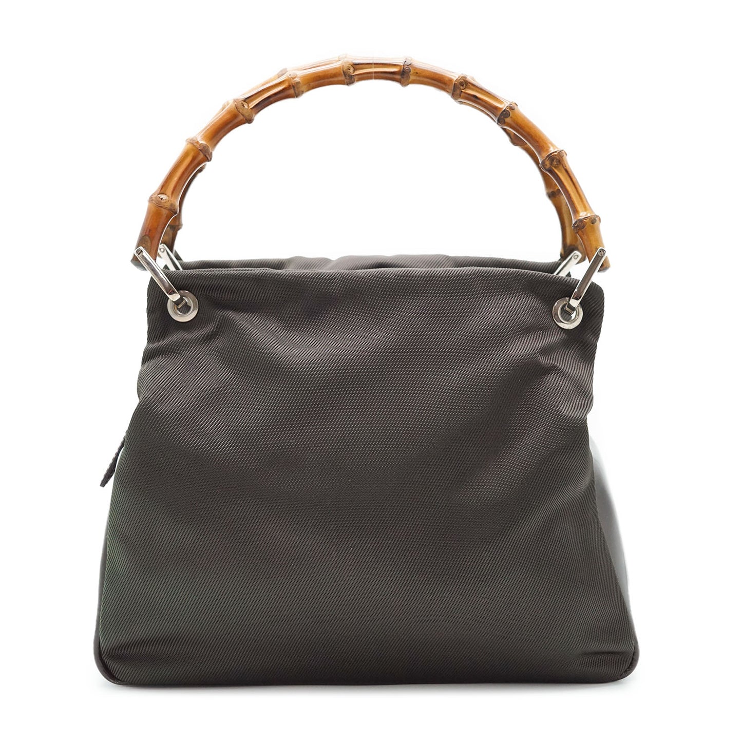 Bamboo Nylon Small Handbag
