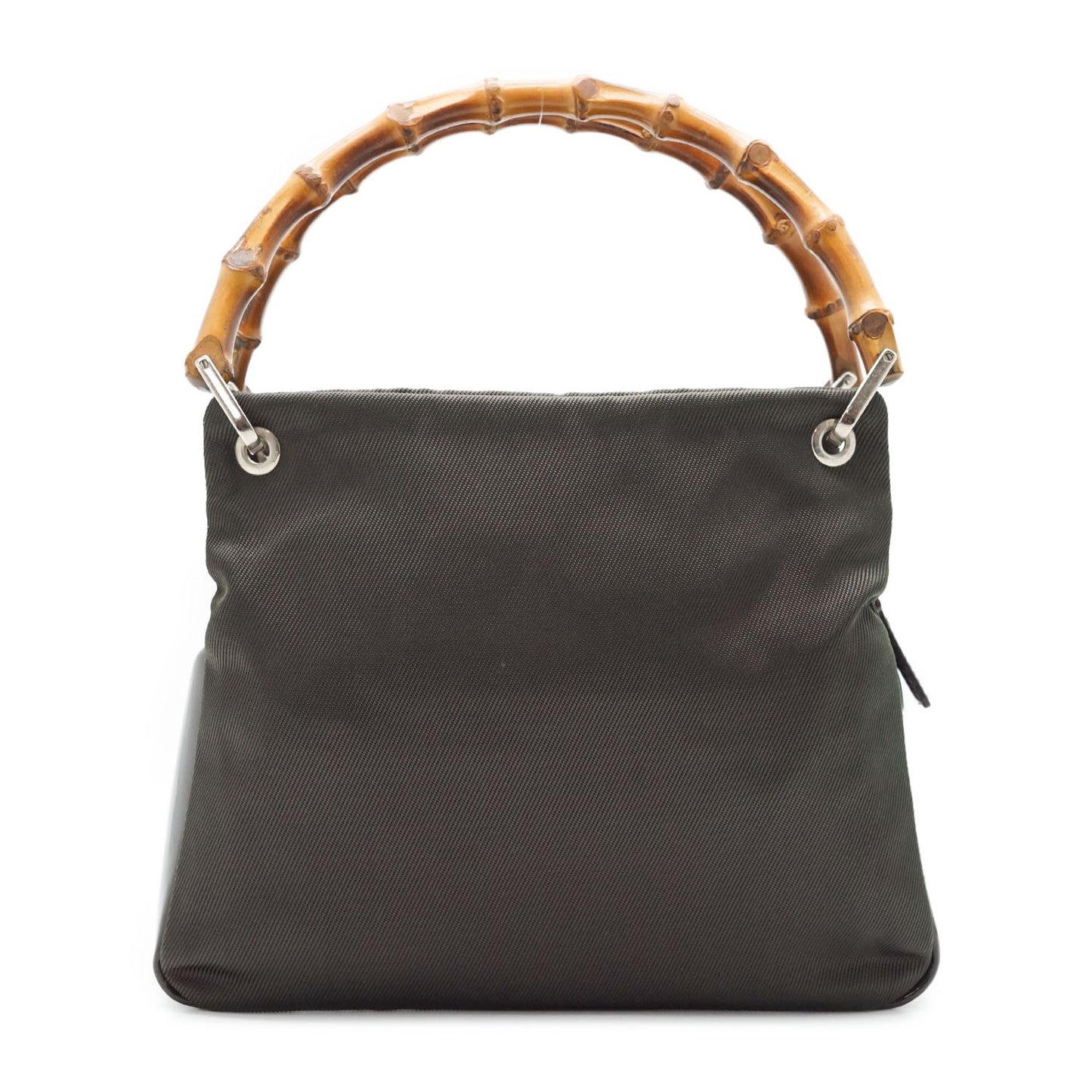 Bamboo Nylon Small Handbag