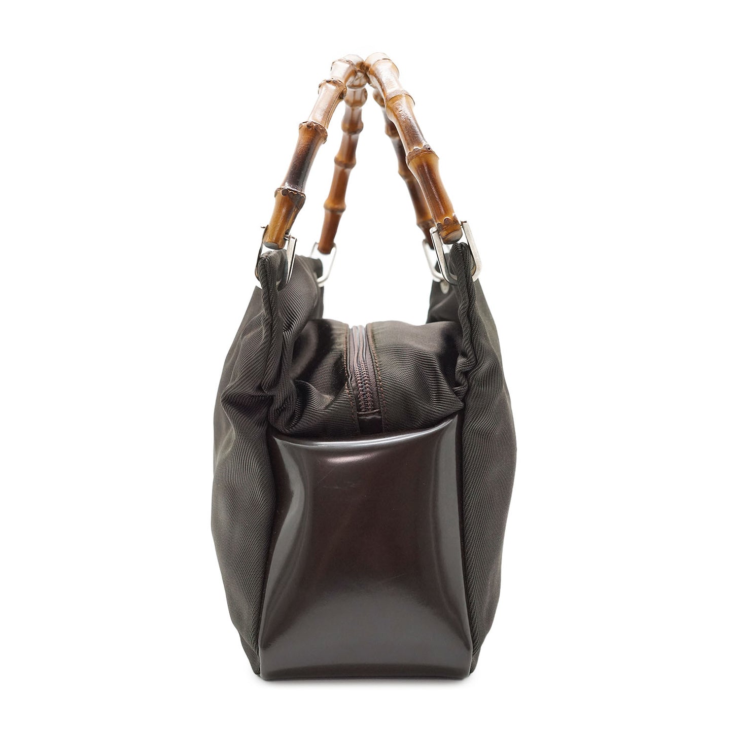Bamboo Nylon Small Handbag