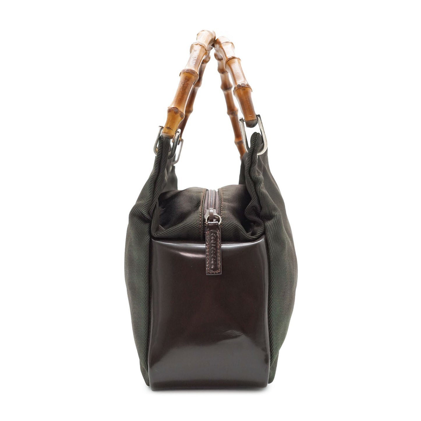 Bamboo Nylon Small Handbag