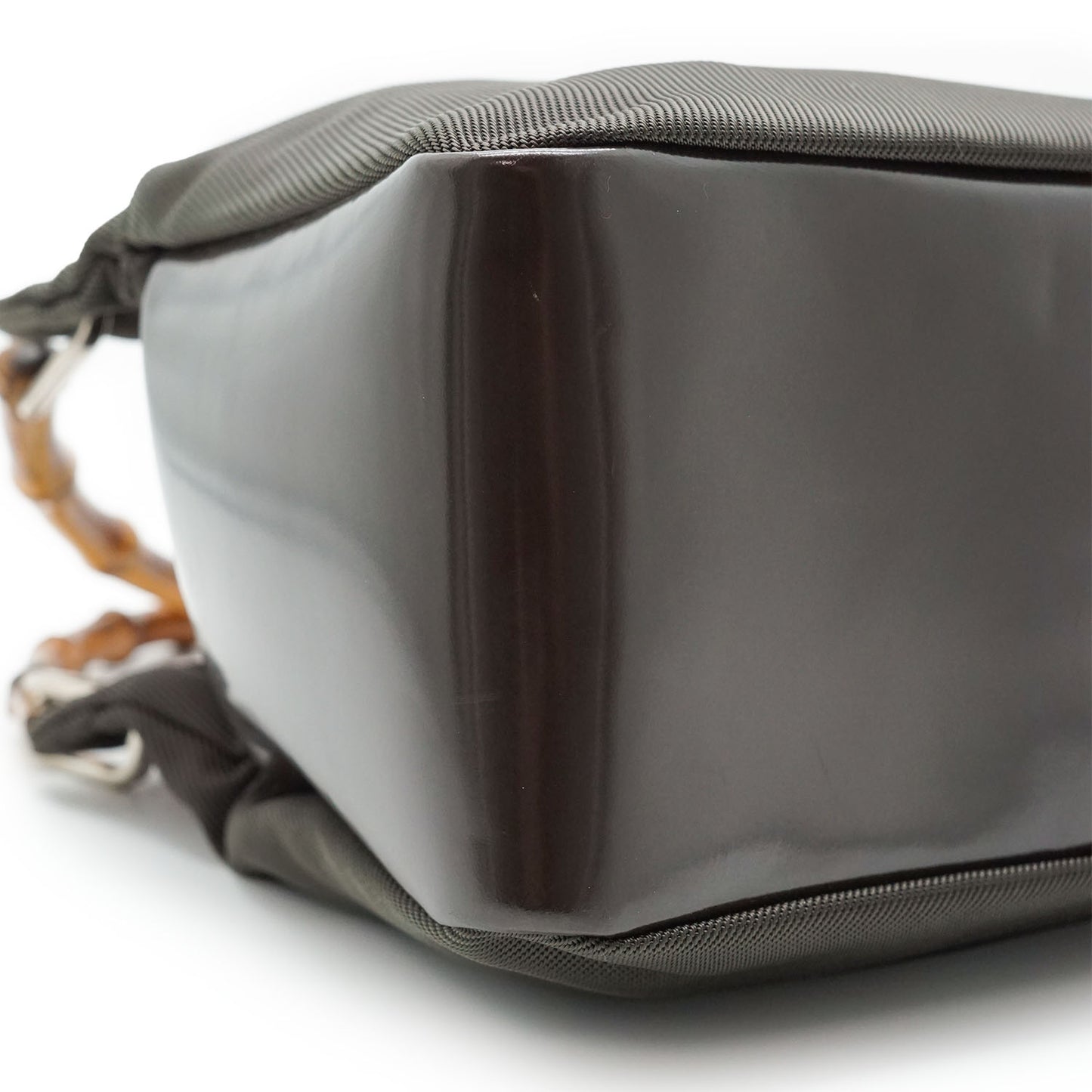 Bamboo Nylon Small Handbag
