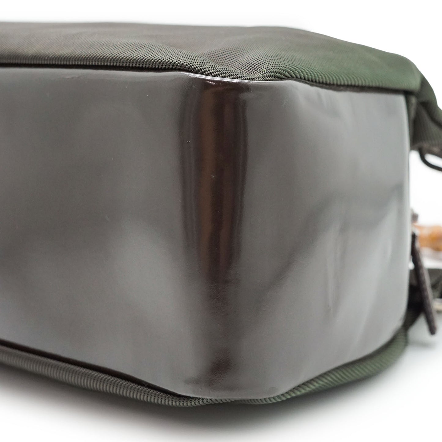 Bamboo Nylon Small Handbag