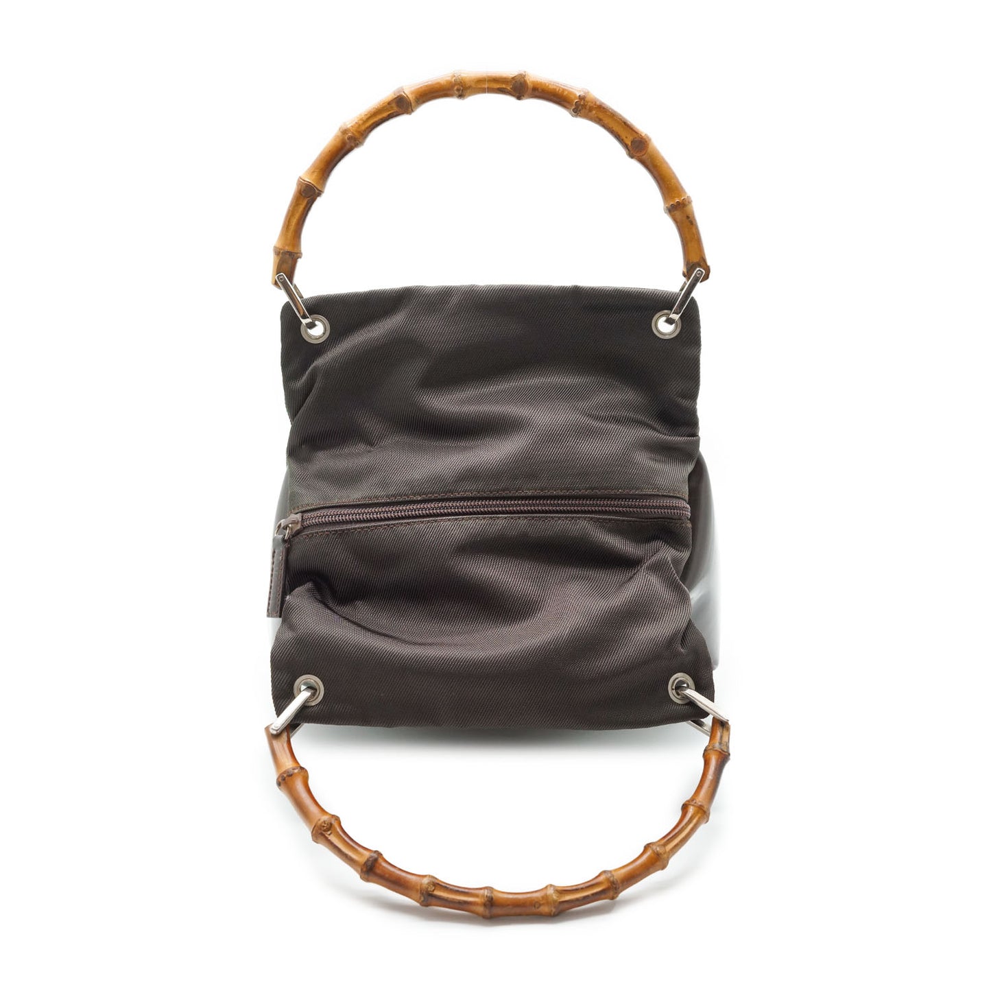 Bamboo Nylon Small Handbag