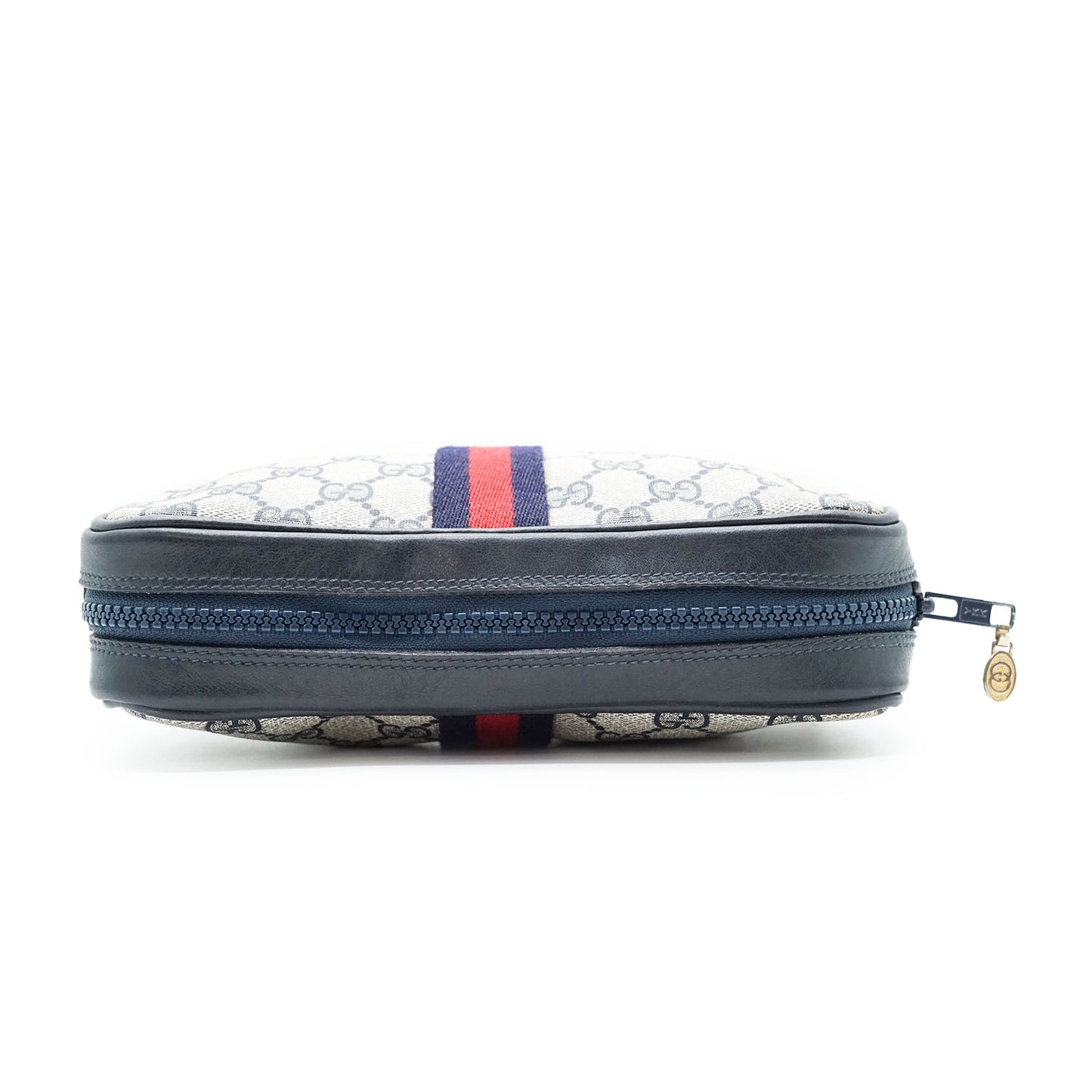 Vintage GG Supreme Coated Canvas Ophidia Clutch