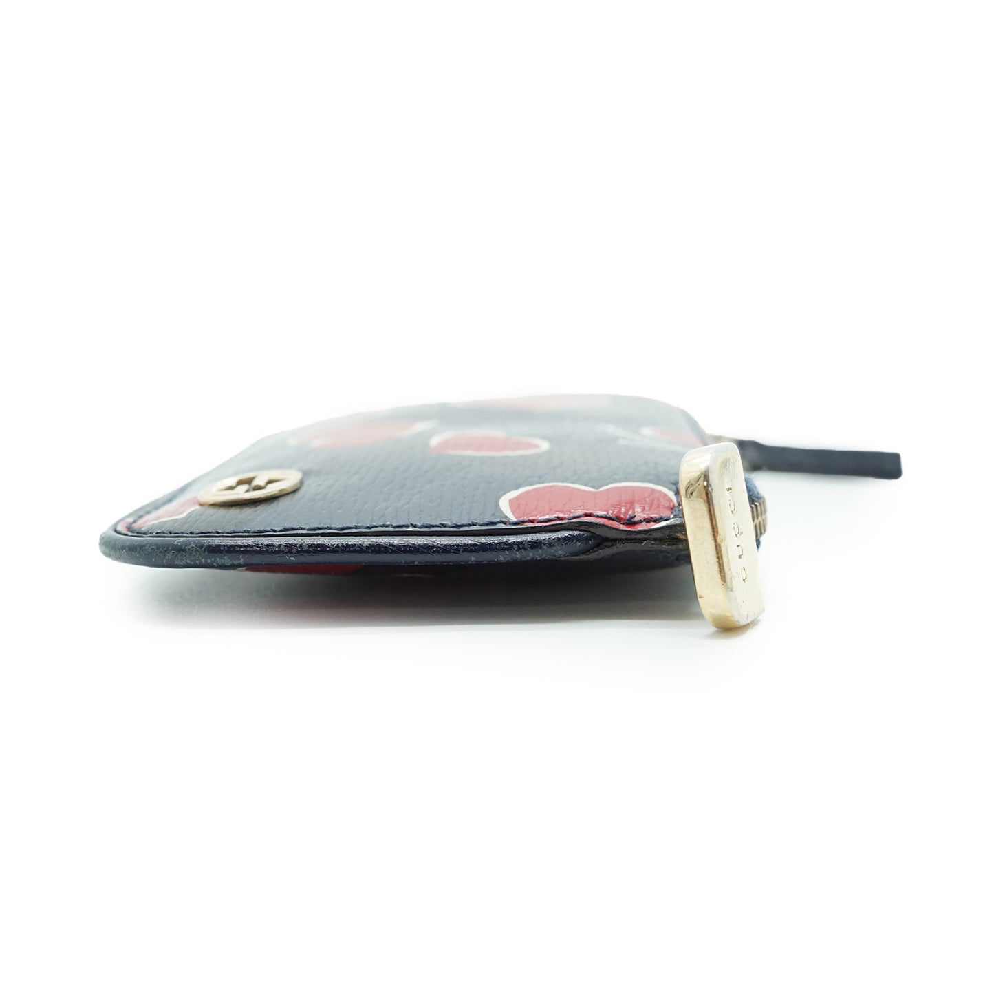 Interlocking G Heart Coin Case