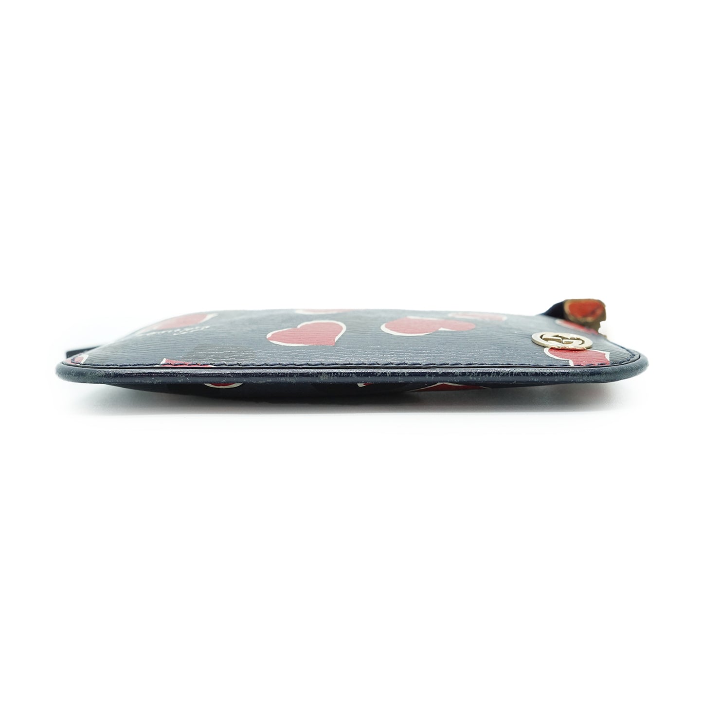 Interlocking G Heart Coin Case