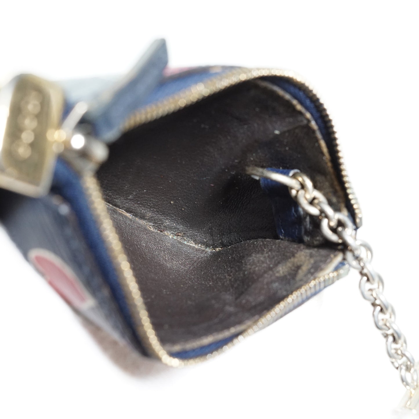 Interlocking G Heart Coin Case