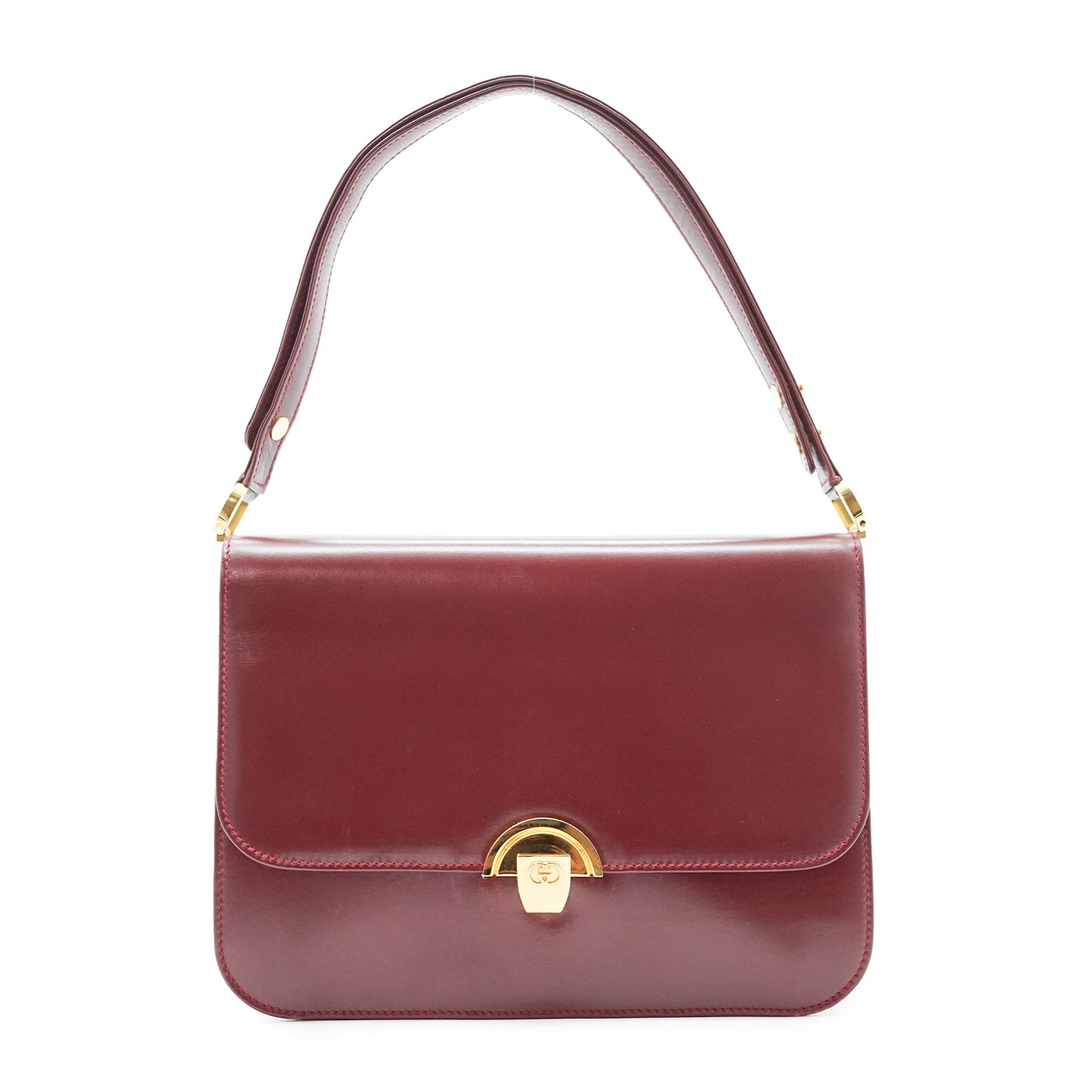 Vintage Interlocking GG Box Shoulder Bag