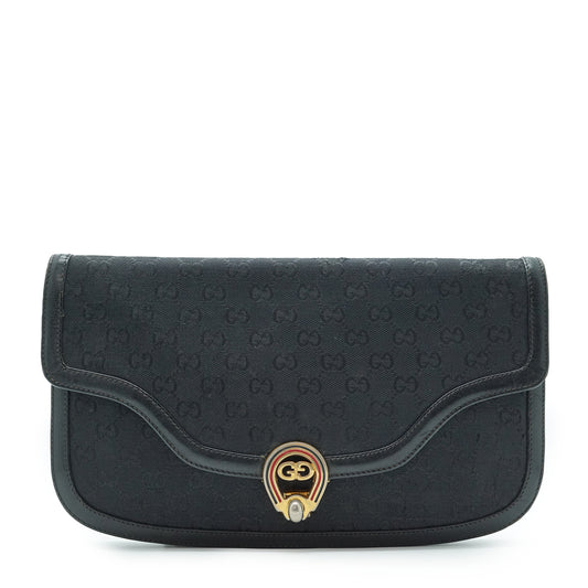 Vintage GG Canvas Gucci Boutique Edition Clutch