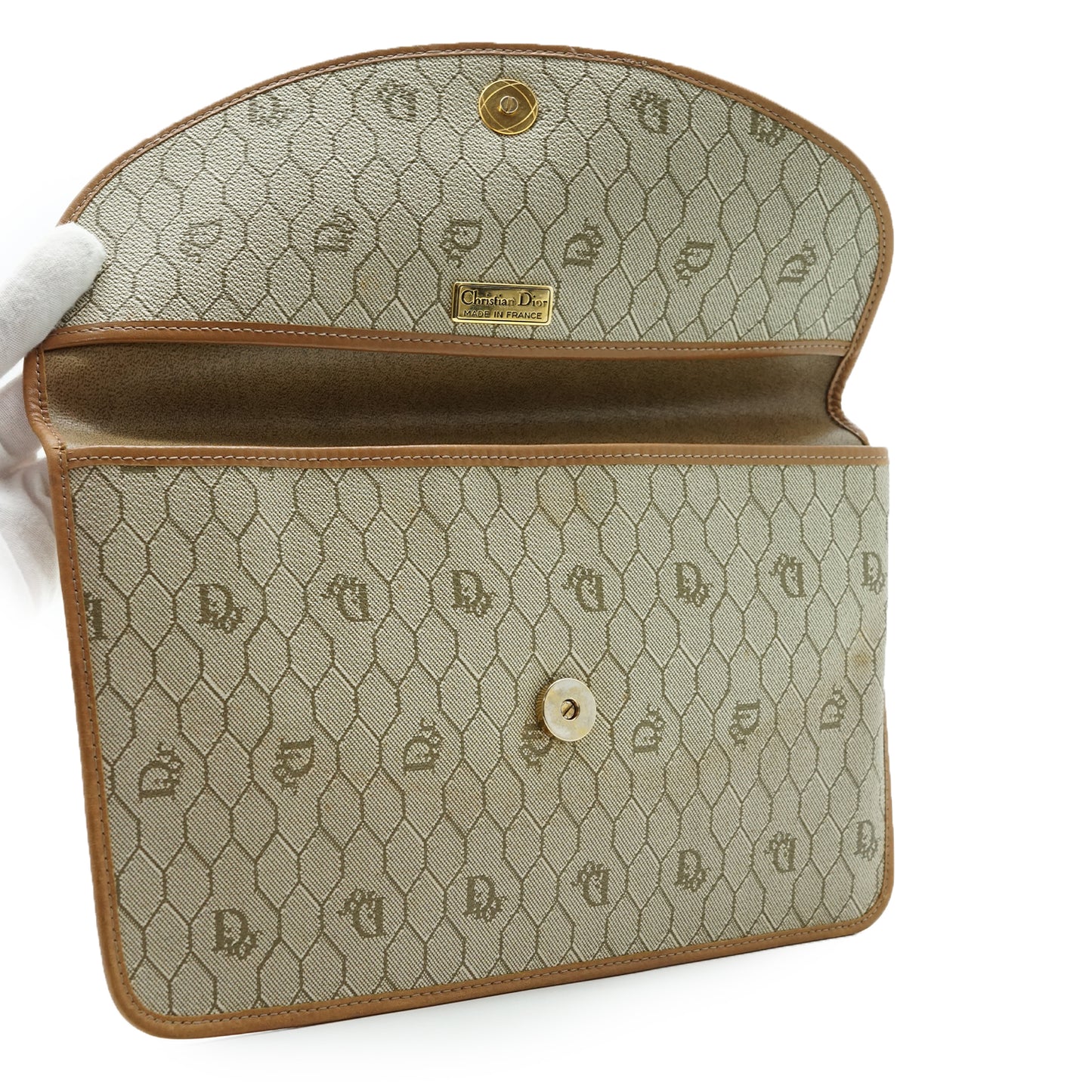 Honeycomb Clutch Bag