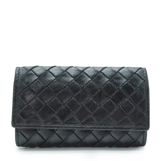 Intrecciato Mini Coin Case Wallet