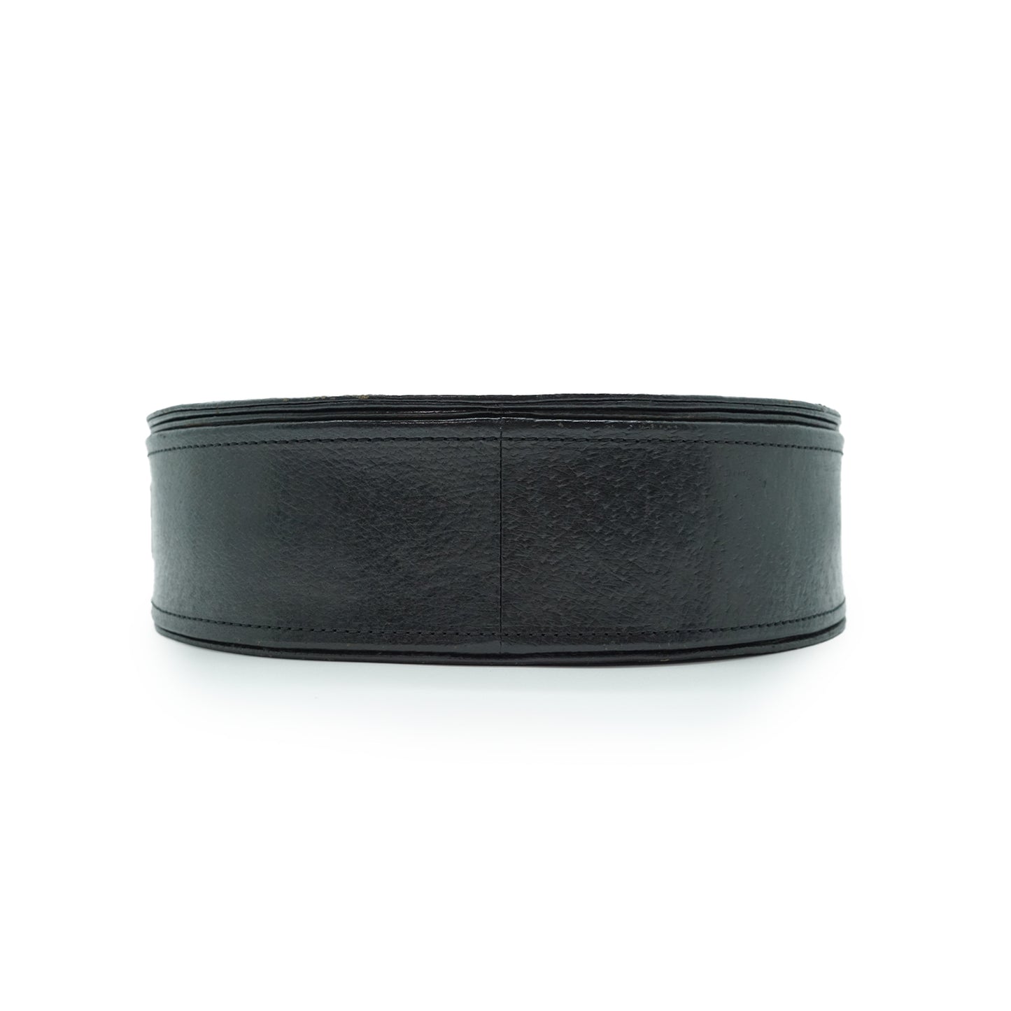 Vintage Y-Detail Rounded Shoulder Bag