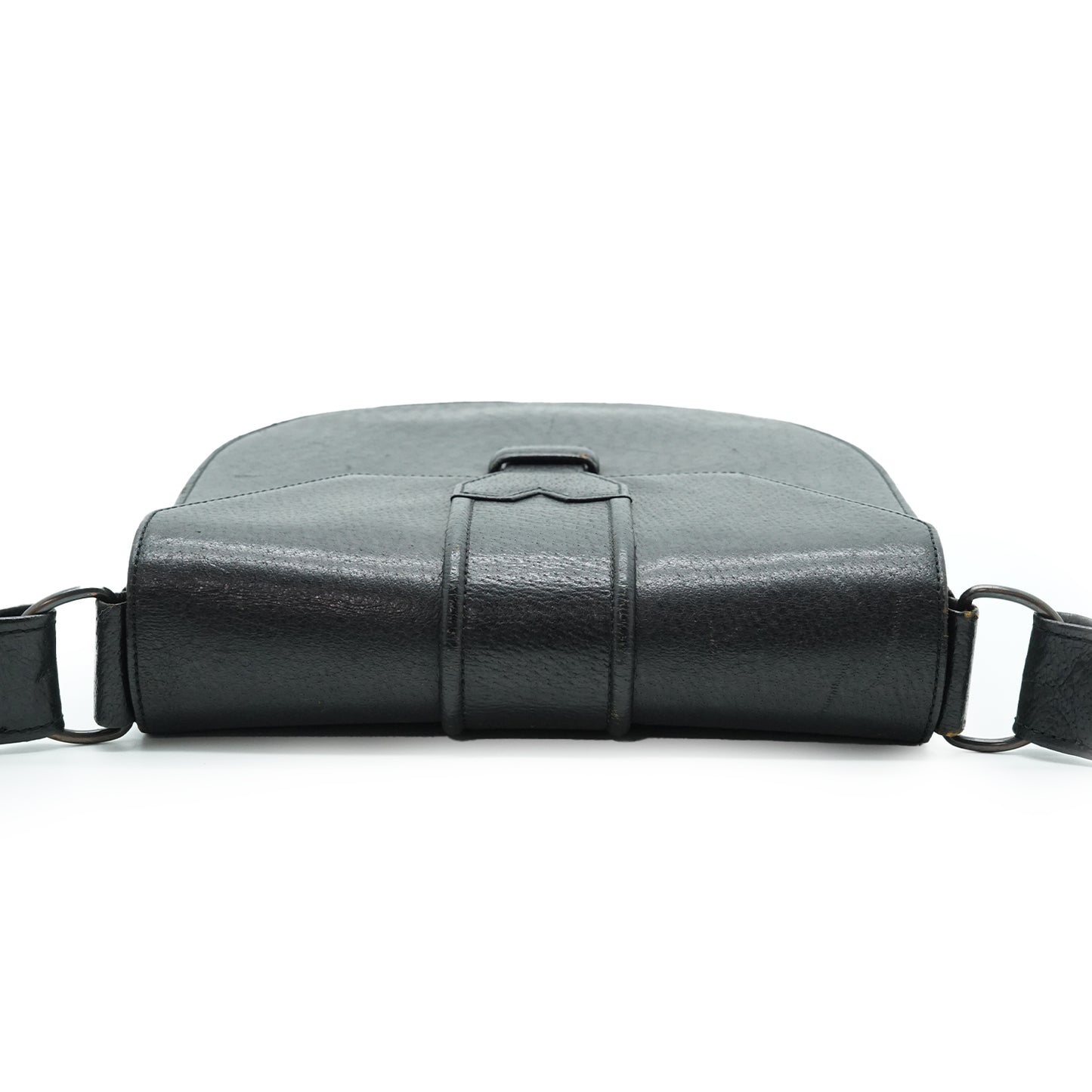 Vintage Y-Detail Rounded Shoulder Bag