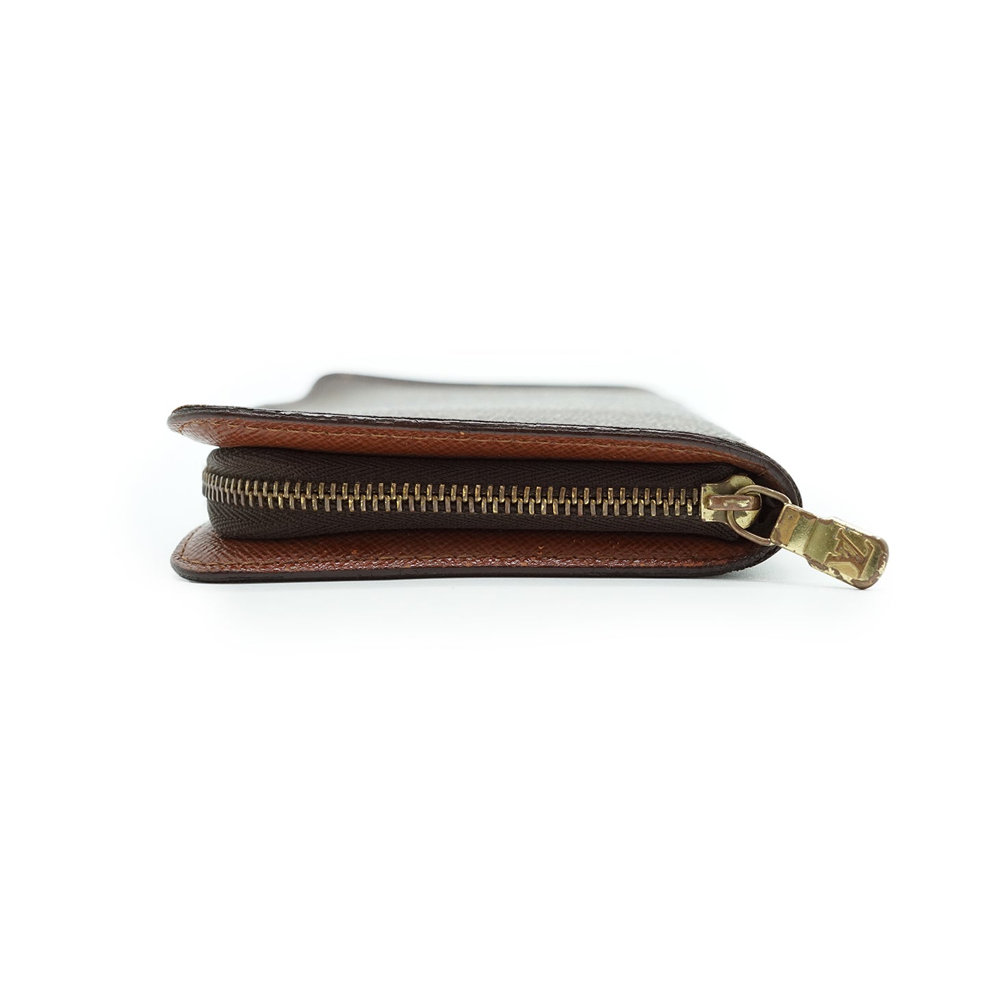 Monogram Porte Monnaie Zip Round Long Wallet