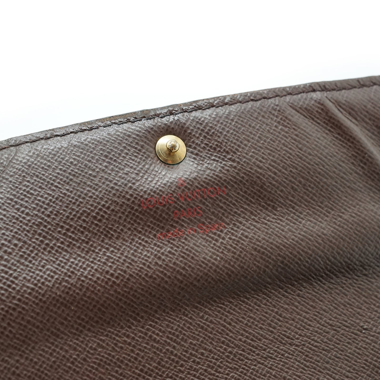 Damier Ebene Porte Monnaie Carte Credit Long Wallet