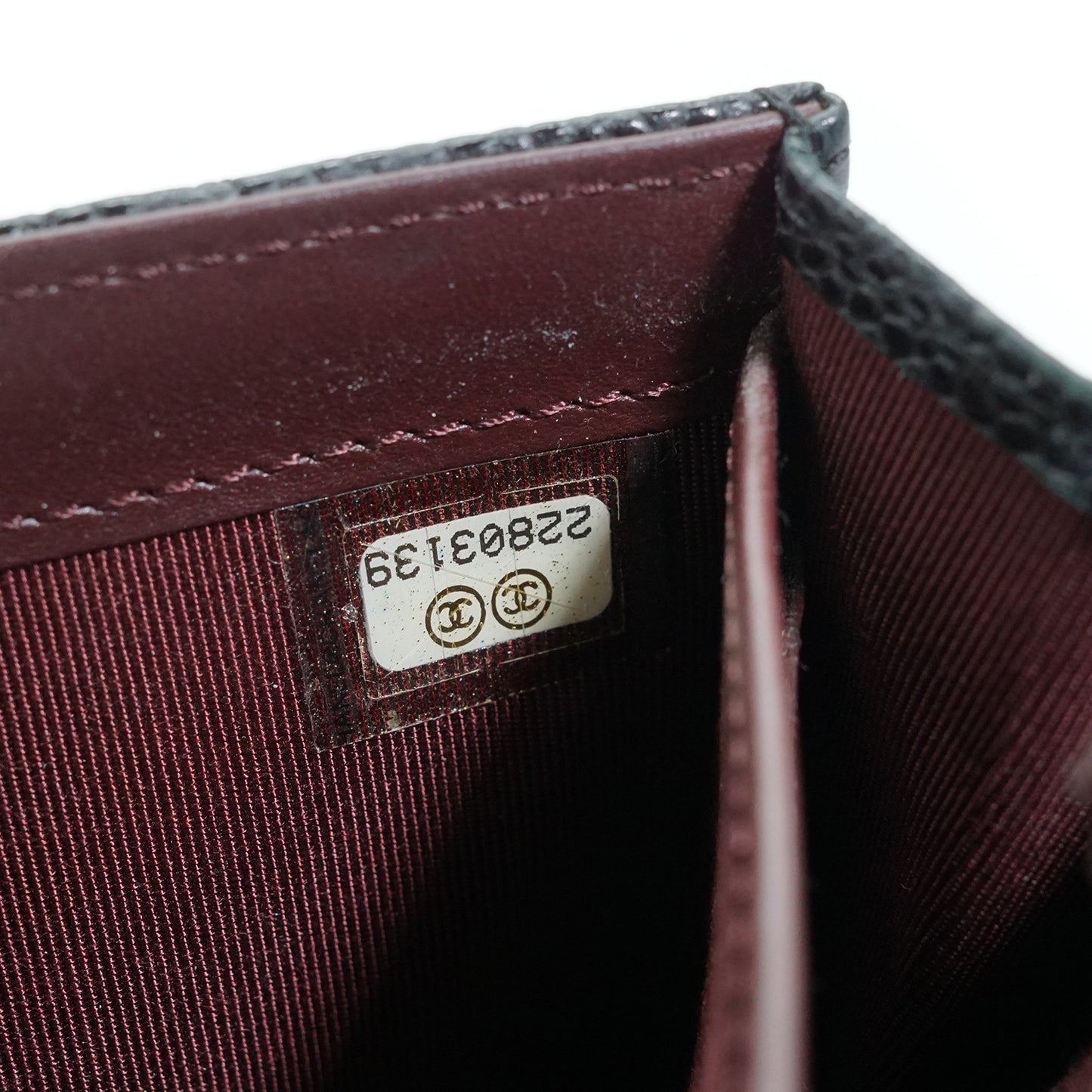 Caviar Matelasse Timeless Long Wallet