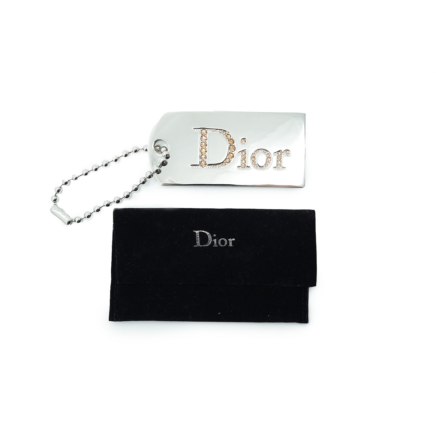 Parfums Christian Dior Rhinestone Mirror Bag Charm