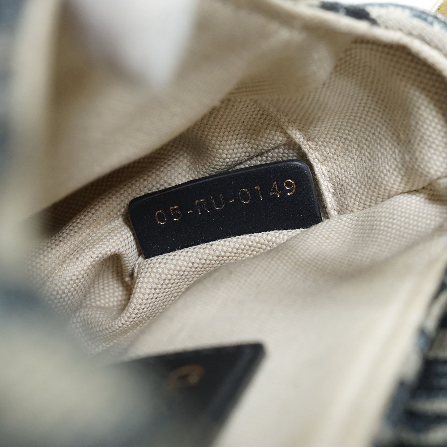 Oblique Jacquard Mini Saddle Bag Bandouliere